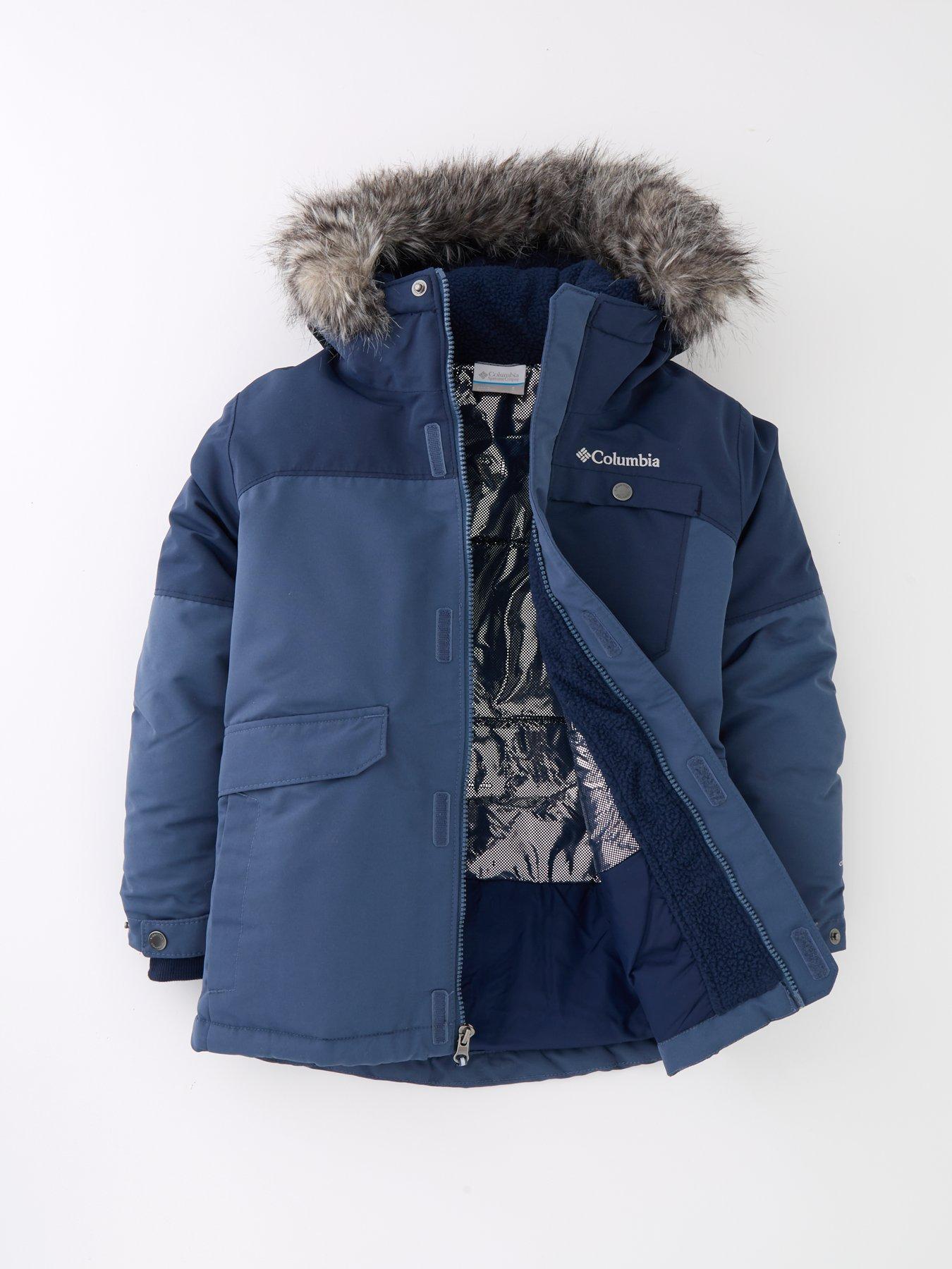 Boys Nordic Strider Waterproof Insulated Jacket Navy