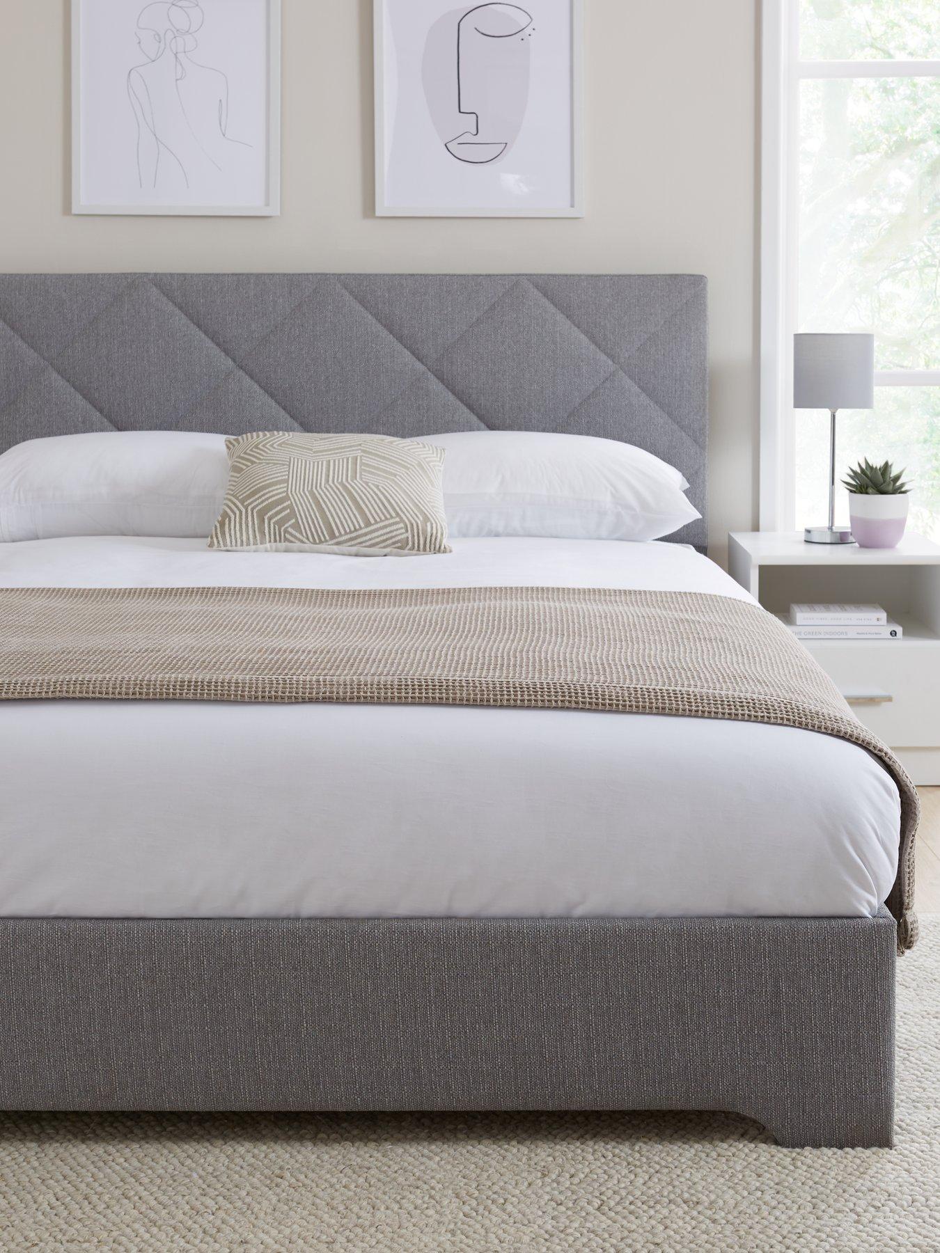 The Very Collection Luca Bed Frame with Mattress Options (Buy  &  SAVE!)