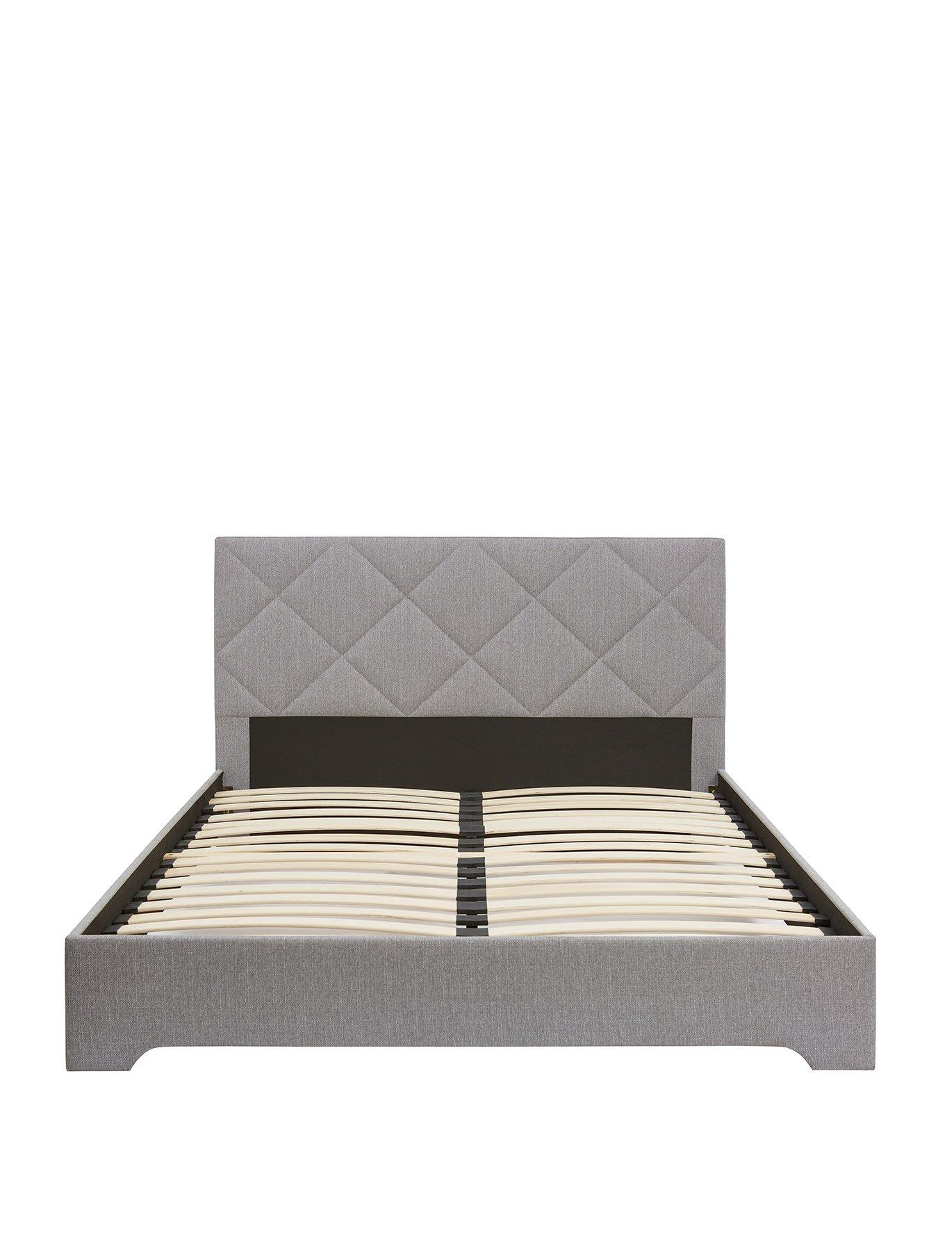  image of very-home-lucanbspbed-frame-with-mattress-options-buy-amp-save
