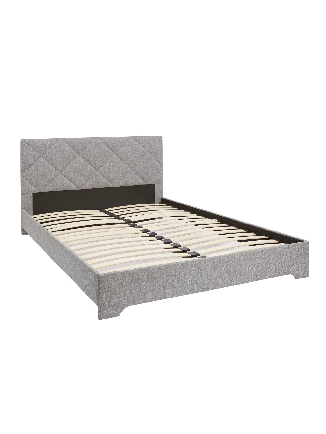  image of very-home-lucanbspbed-frame-with-mattress-options-buy-amp-save
