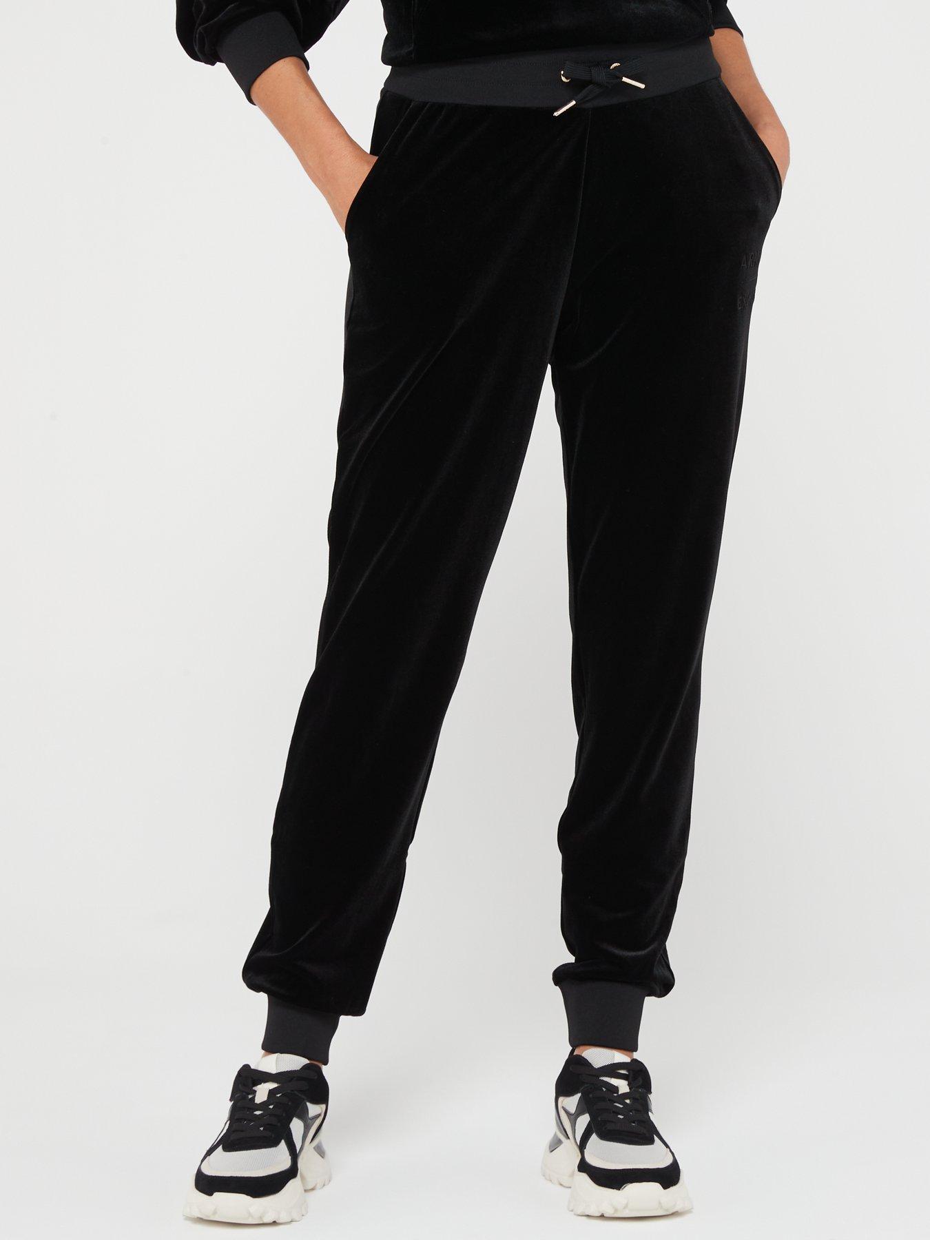 Armani Exchange Colour Logo Legging - Black