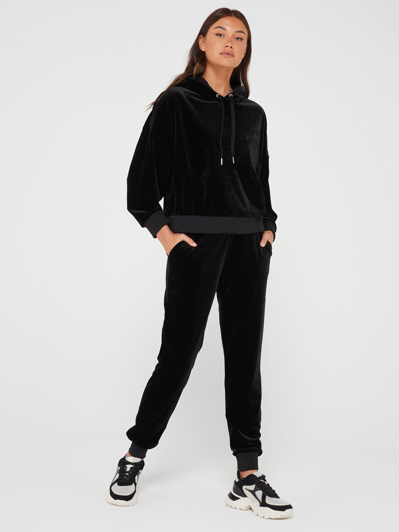 Armani velour store tracksuit womens