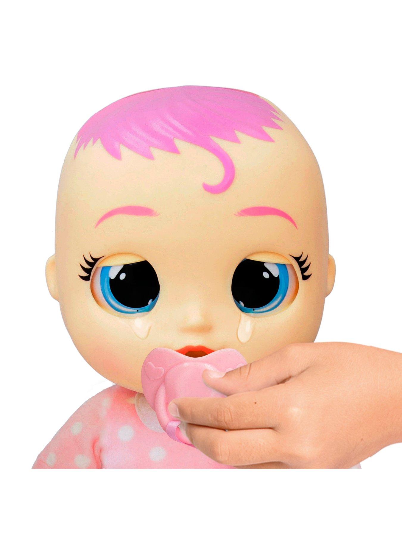 Cry Babies Tutti Frutti Ella Strawberry Interactive Baby Doll Cries Real  Tears