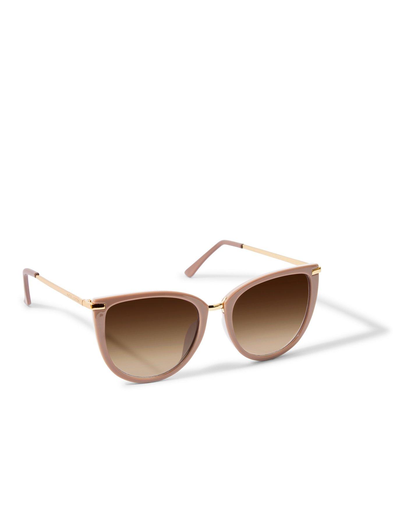  image of katie-loxton-round-sunglasses-pink