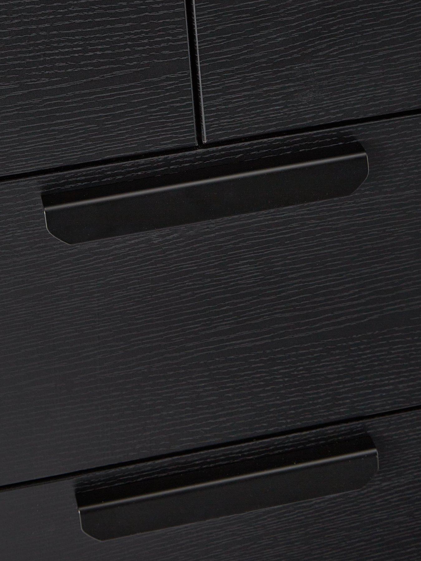 Image 4 of 7 of Very Home Carina 2 + 3 Drawer Chest - Black - FSC&reg; Certified
