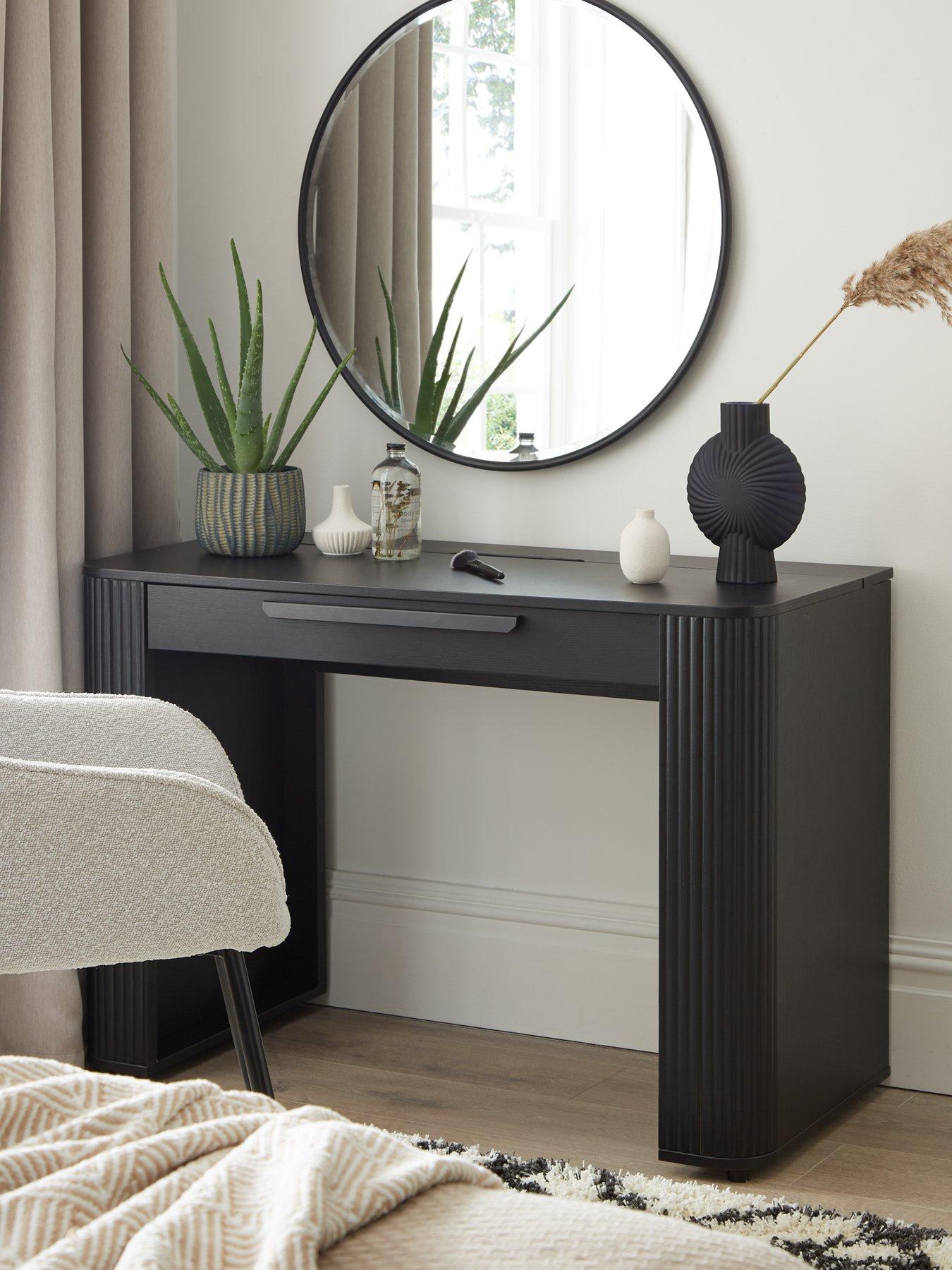 The Very Collection Carina Dressing Table - Black - FSC® Certified