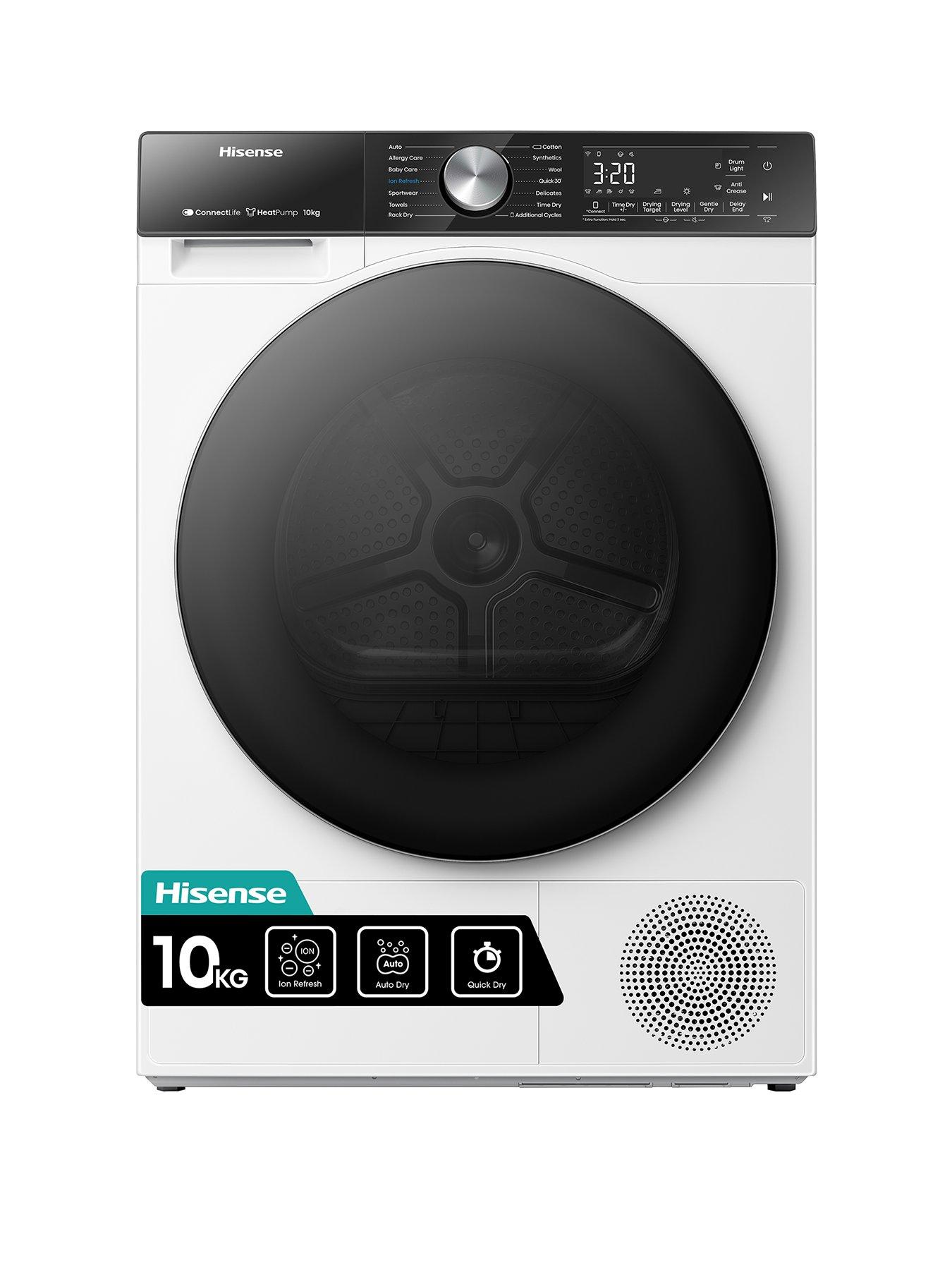 undefined 5S Series DH5S102BW 10KG Ion refresh Freestanding Tumble Dryer -White