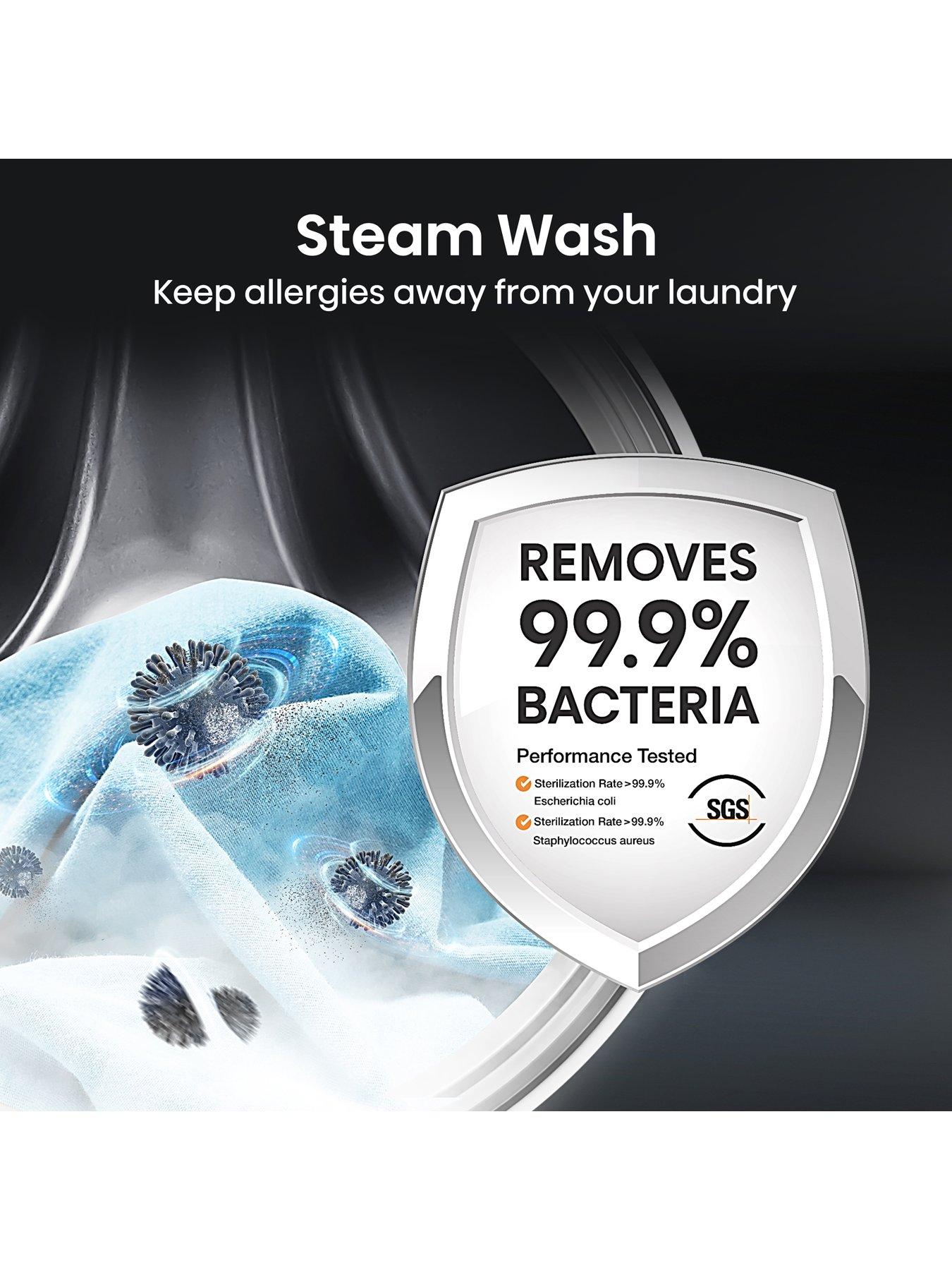 Image 4 of 8 of Hisense 5S Series WF5S1245BW 12KG 1400rpm Auto Dosing Freestanding Washing Machine -&nbsp;White