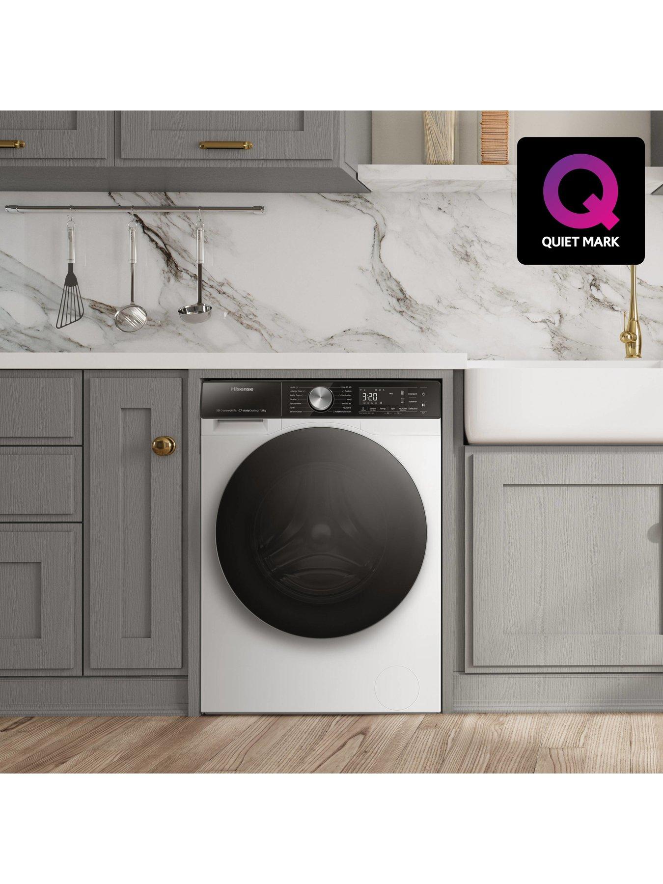 Image 6 of 8 of Hisense 5S Series WF5S1245BW 12KG 1400rpm Auto Dosing Freestanding Washing Machine -&nbsp;White