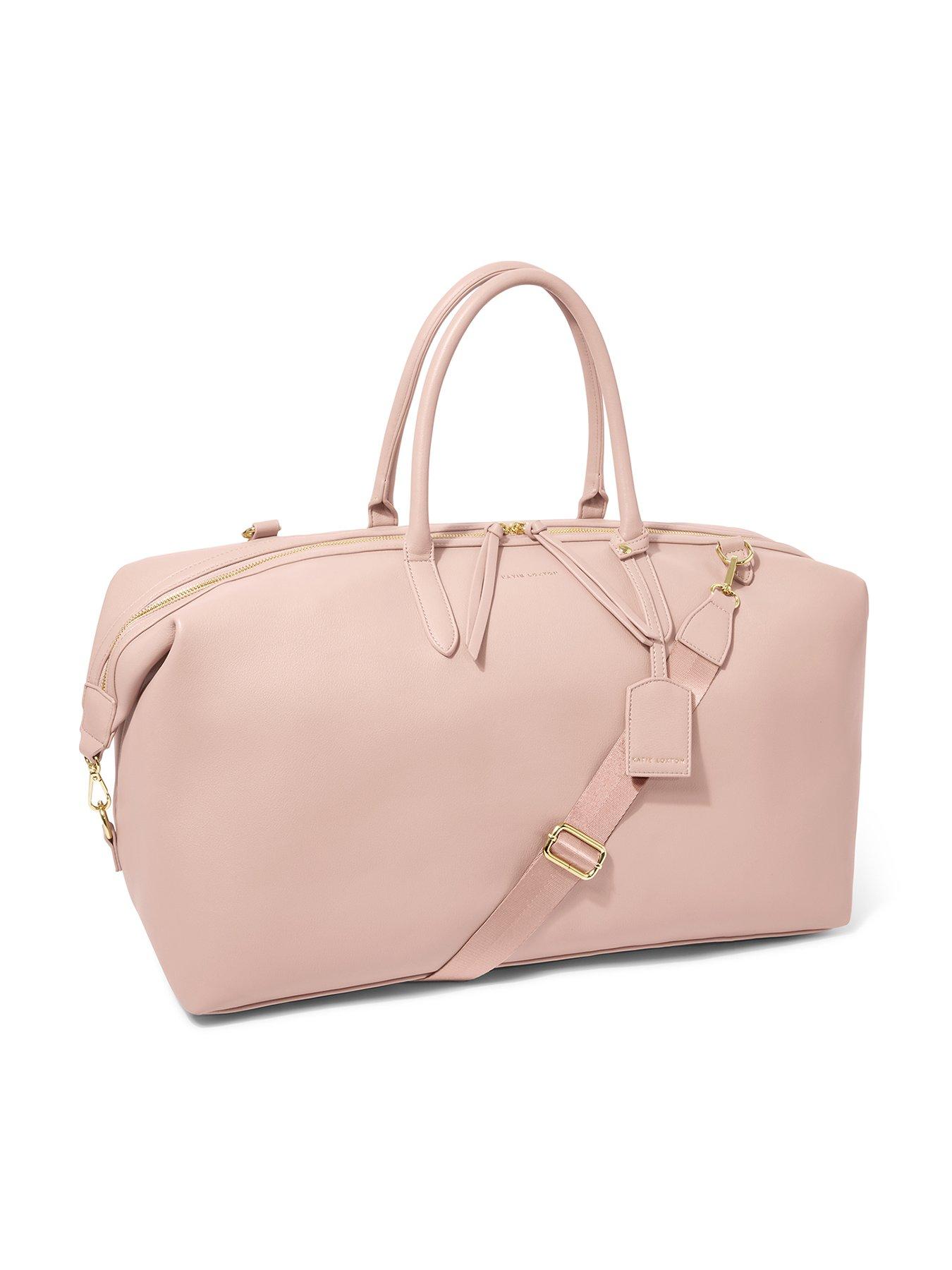 Katie Loxton Oxford Weekend Holdall Dusty Pink Littlewoods