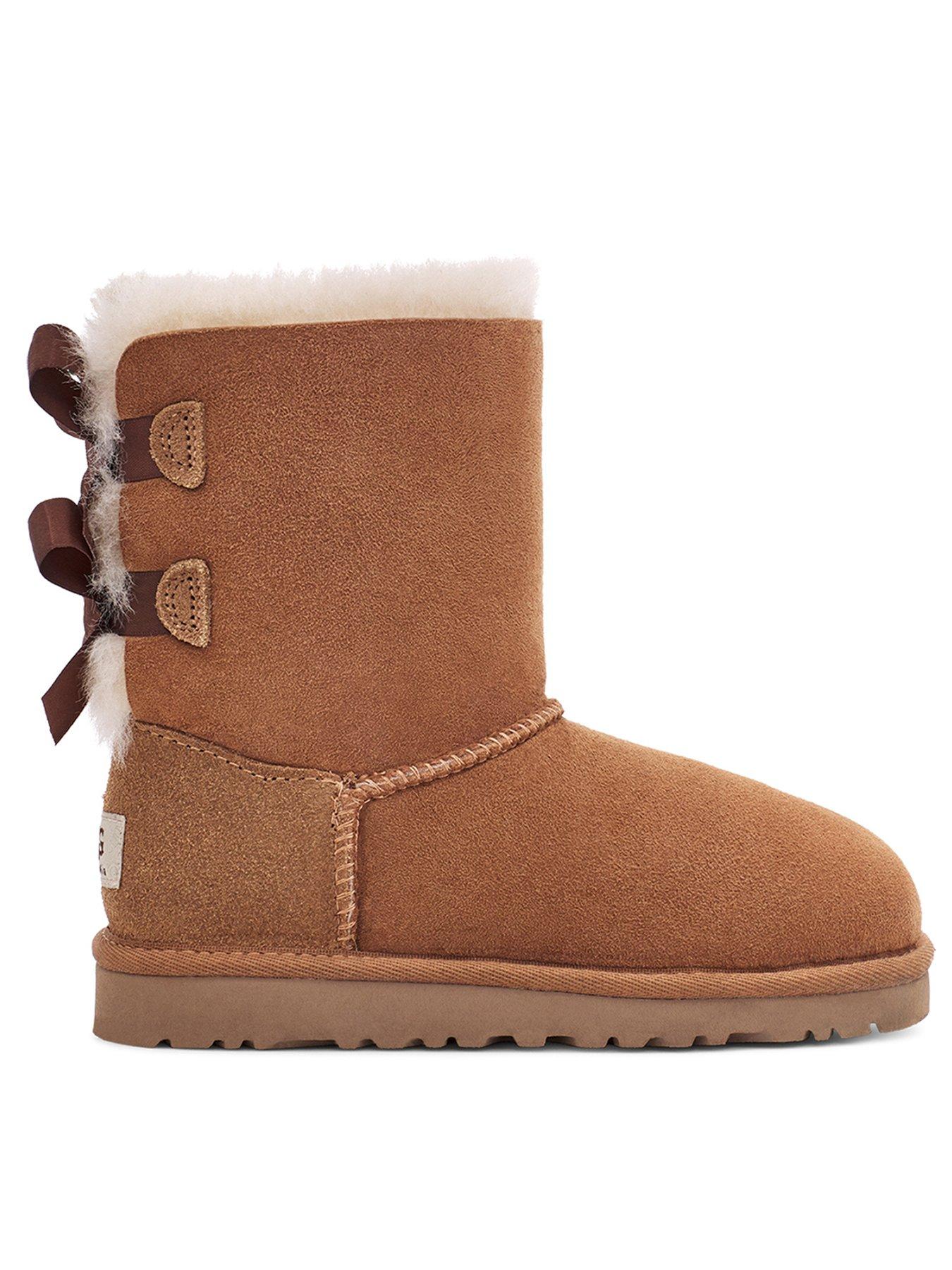 UGG Kids Mini Bailey Bow II Boots - Brown