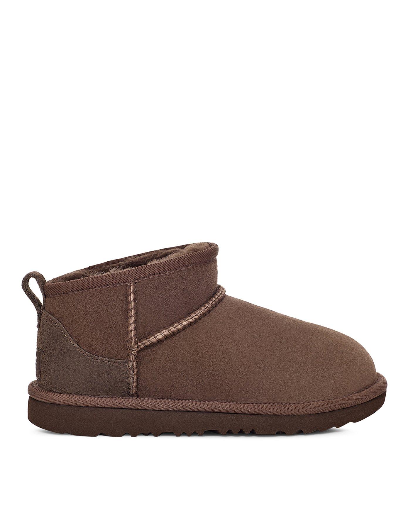 Image 1 of 6 of UGG Kids Classic Ultra Mini Classic Boot - Brown