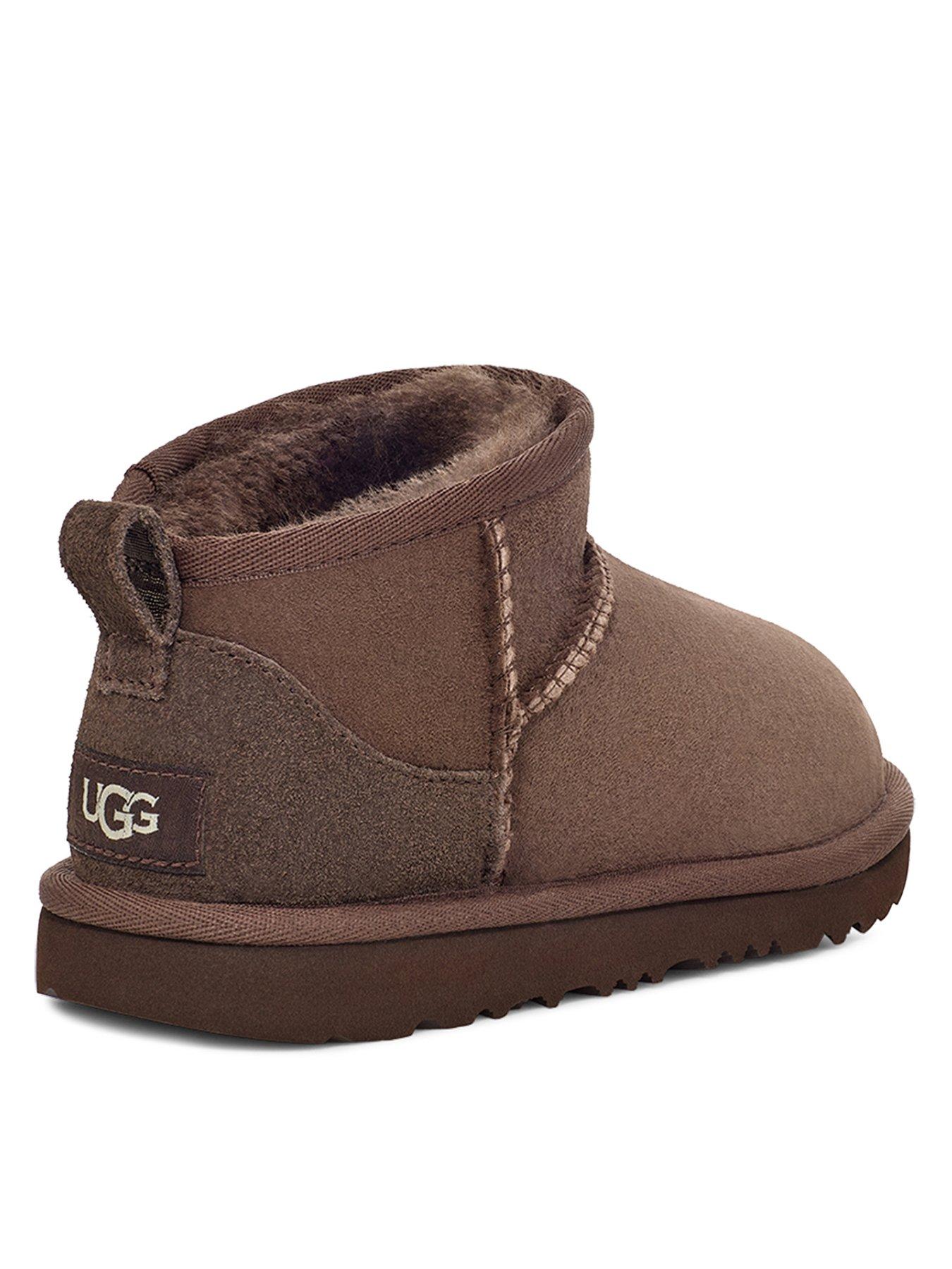 UGG Kids Classic Ultra Mini Classic Boot Brown littlewoods