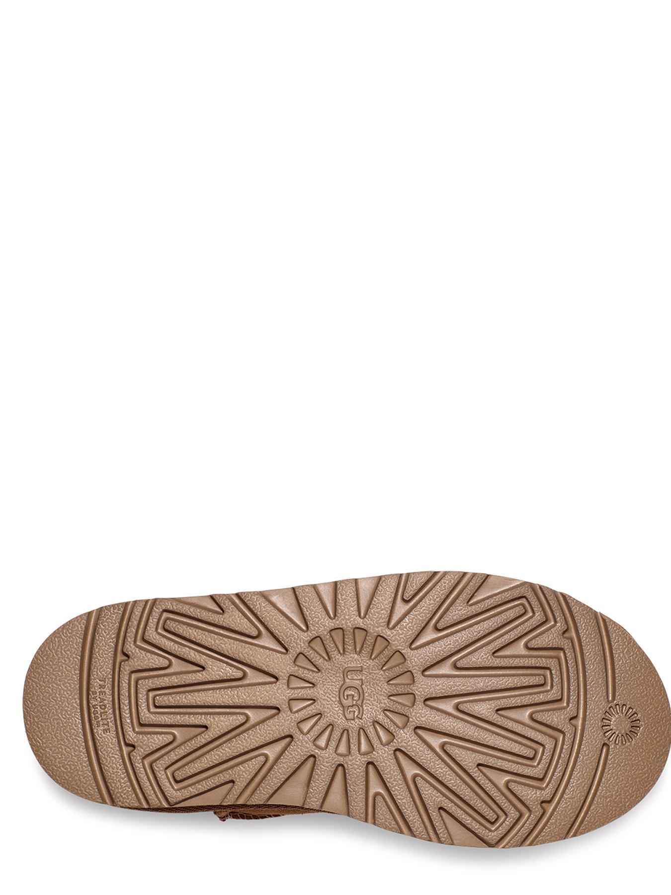  image of ugg-kids-classic-mini-platform-classic-boot-chestnut