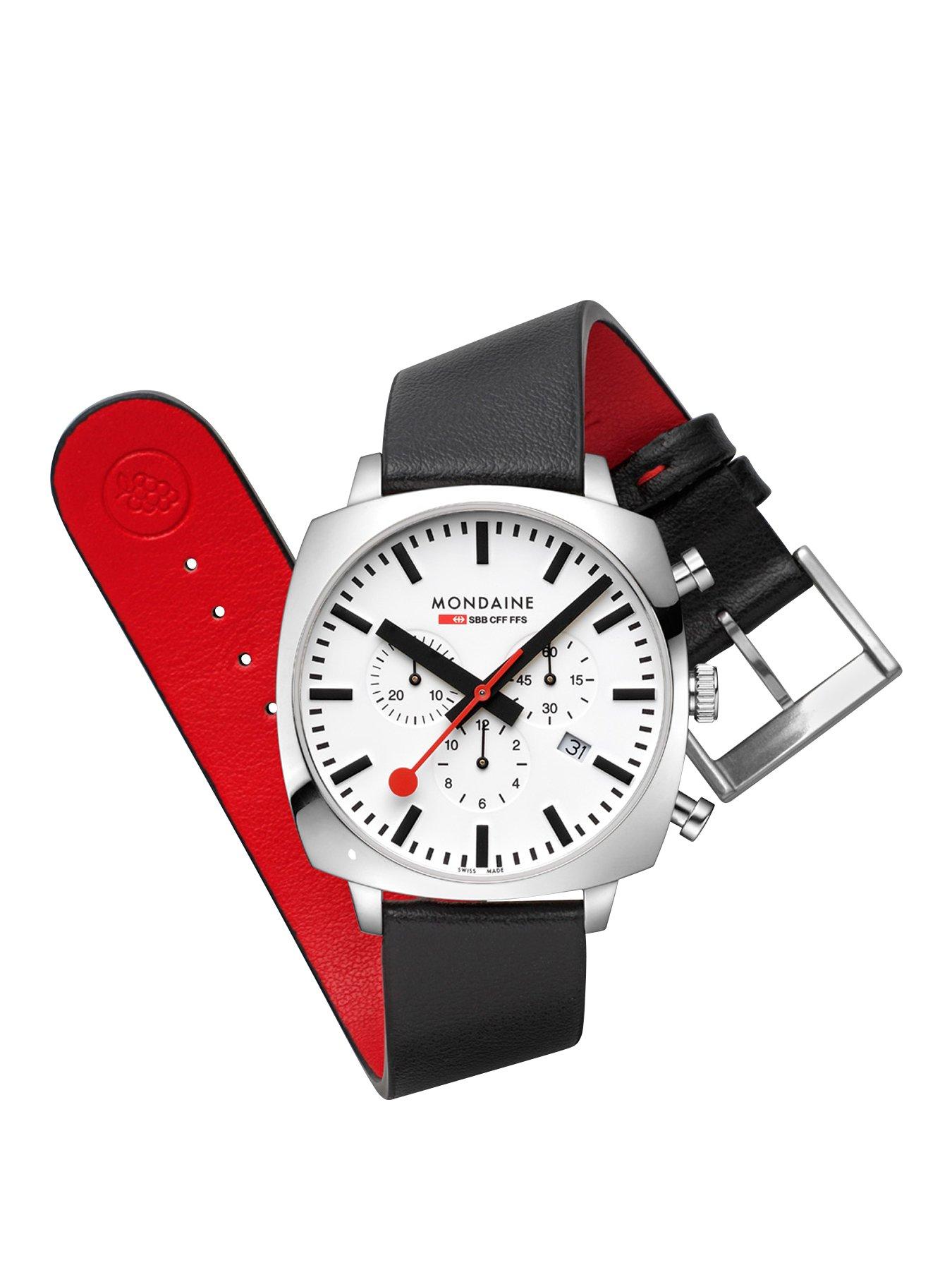 Image 2 of 8 of Mondaine Grand Cushion Mens Watch
