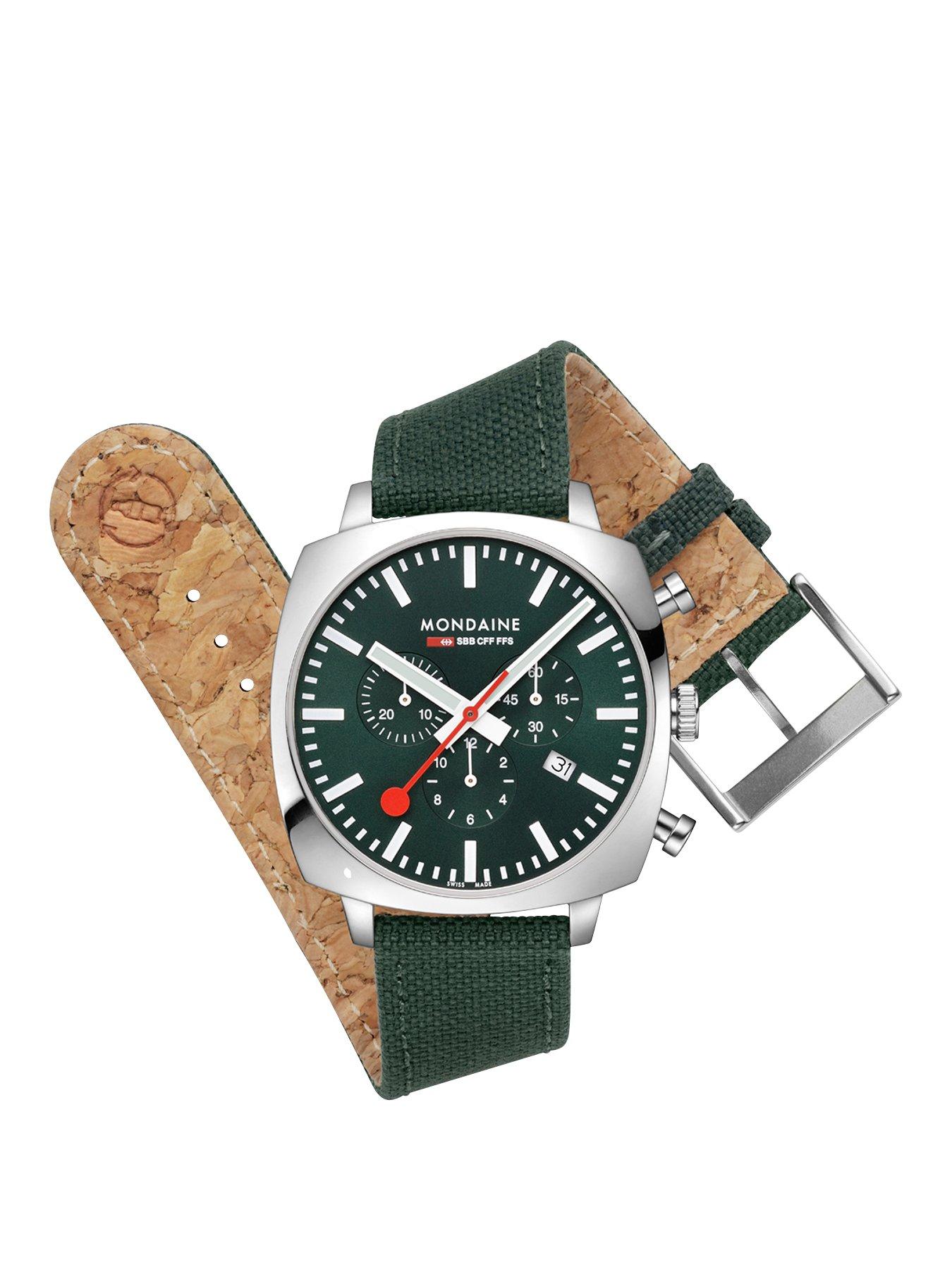 Image 2 of 8 of Mondaine Grand Cushion Mens Watch