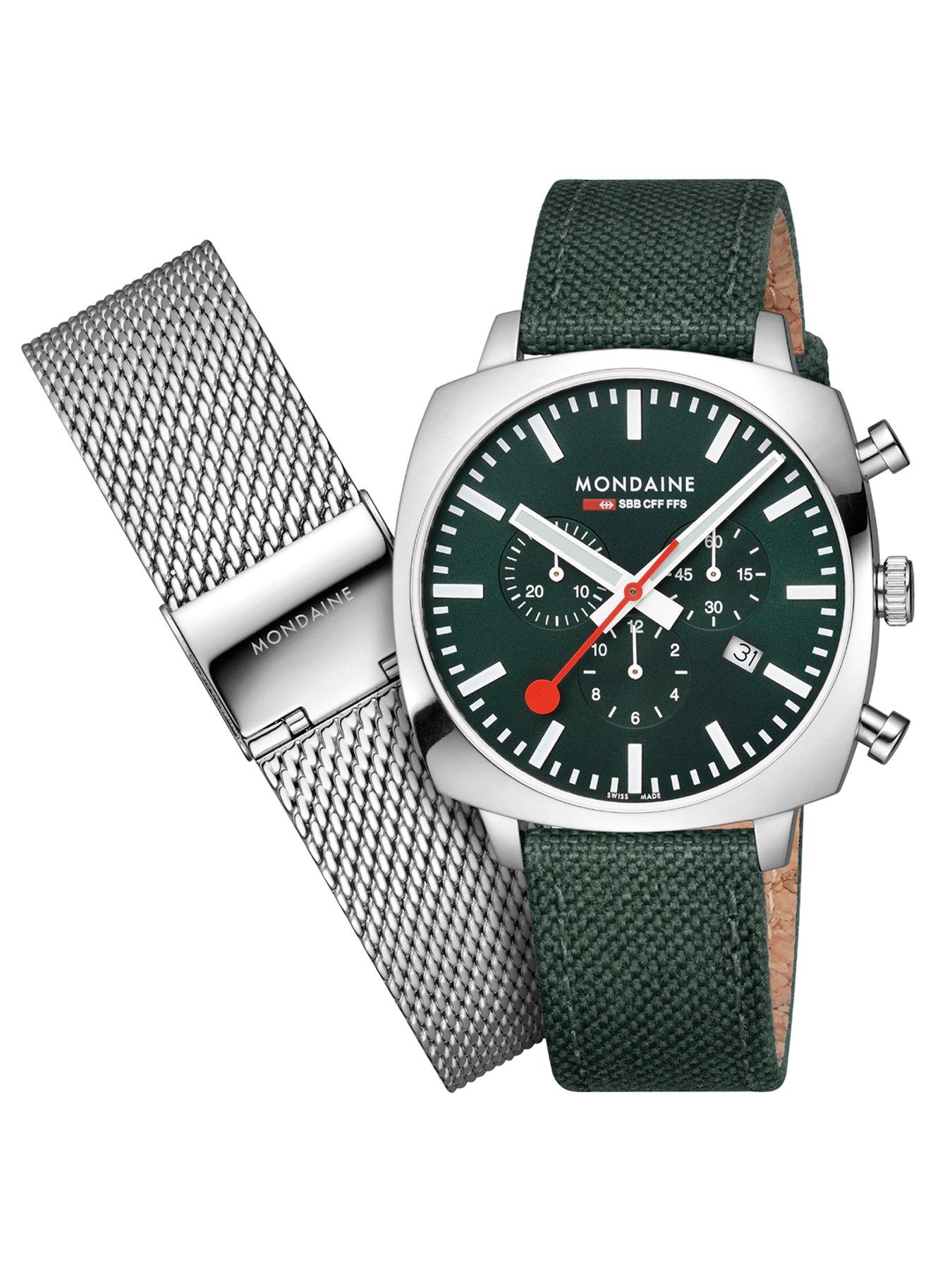 Image 4 of 8 of Mondaine Grand Cushion Mens Watch