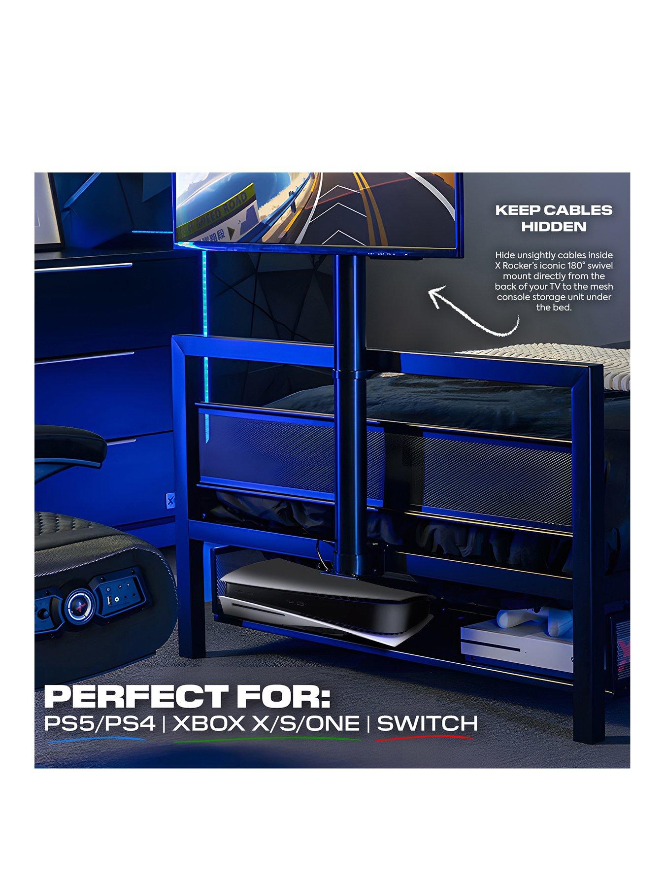Image 3 of 7 of X Rocker Base Camp Vesa Mount TV Gaming&nbsp;Bed