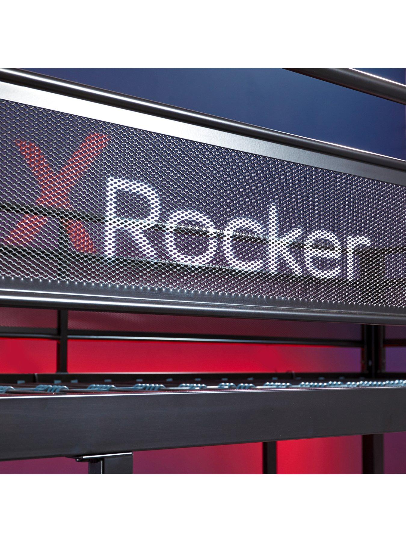 X Rocker Fortress - Gaming Bunk Bed | Littlewoods