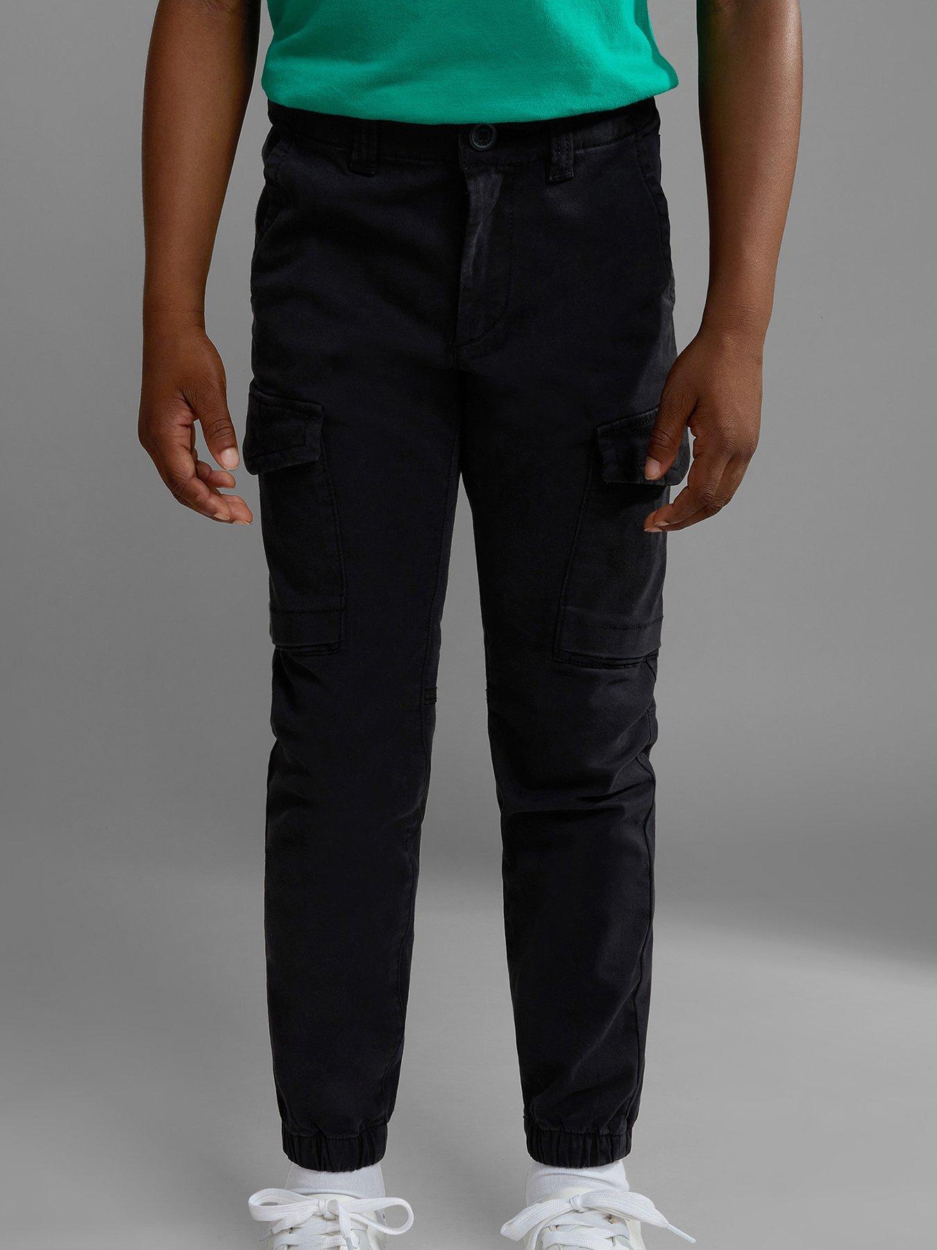 NAPAPIJRI Falcon Kids Cargo Pants Black littlewoods