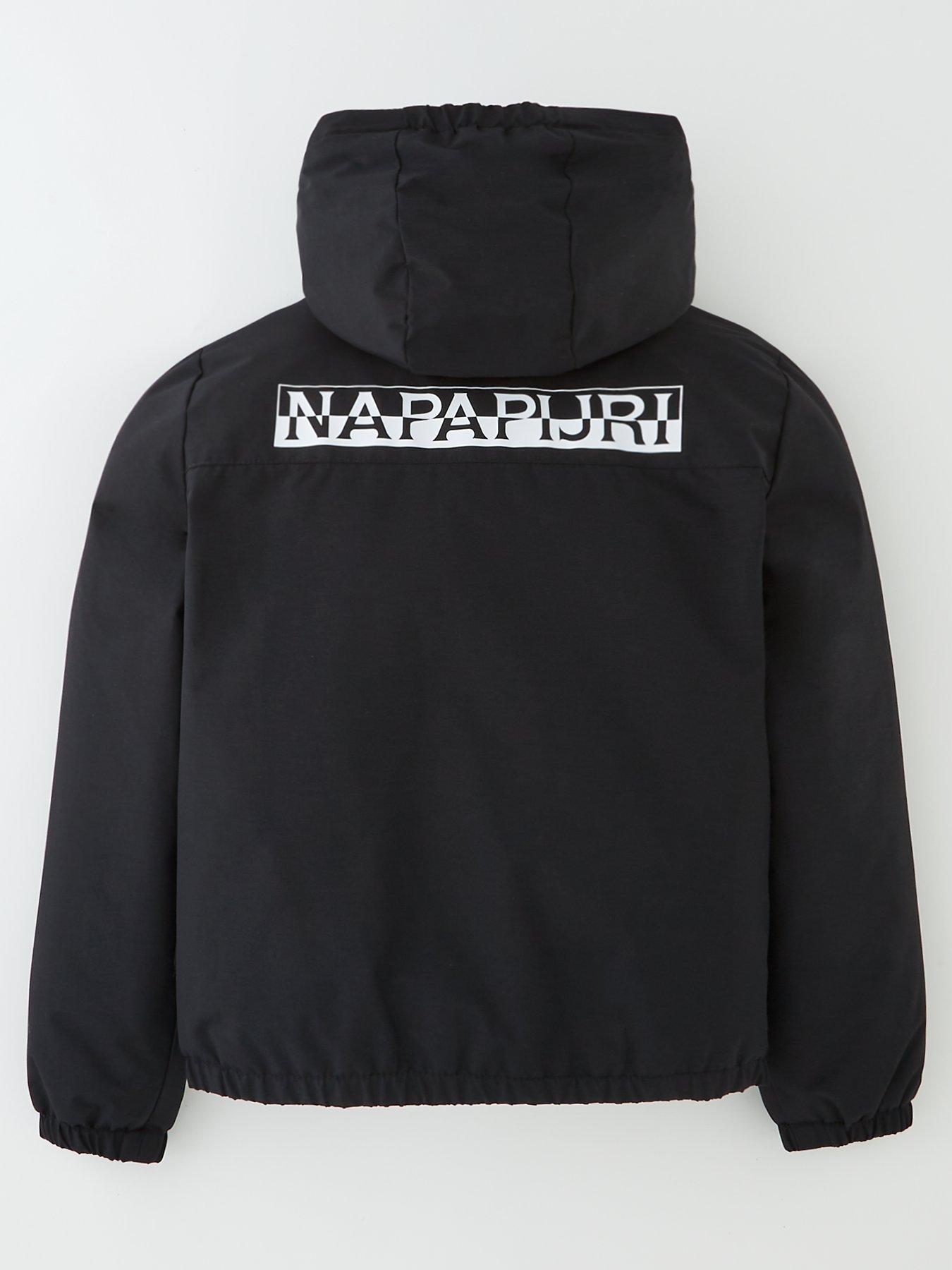  image of napapijri-napapirjri-scott-kids-layered-down-jacket-black