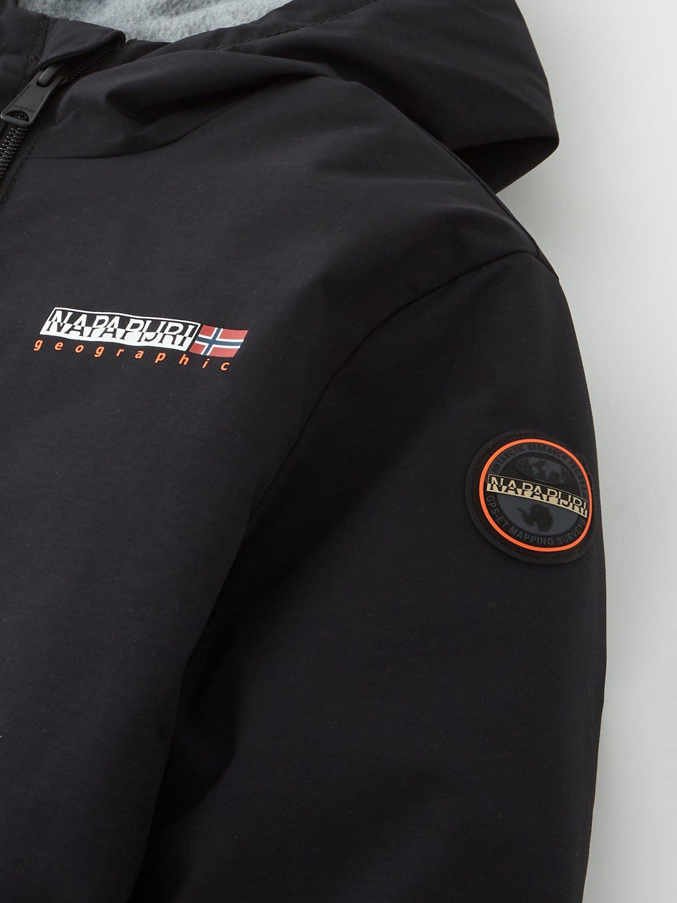  image of napapijri-napapirjri-scott-kids-layered-down-jacket-black