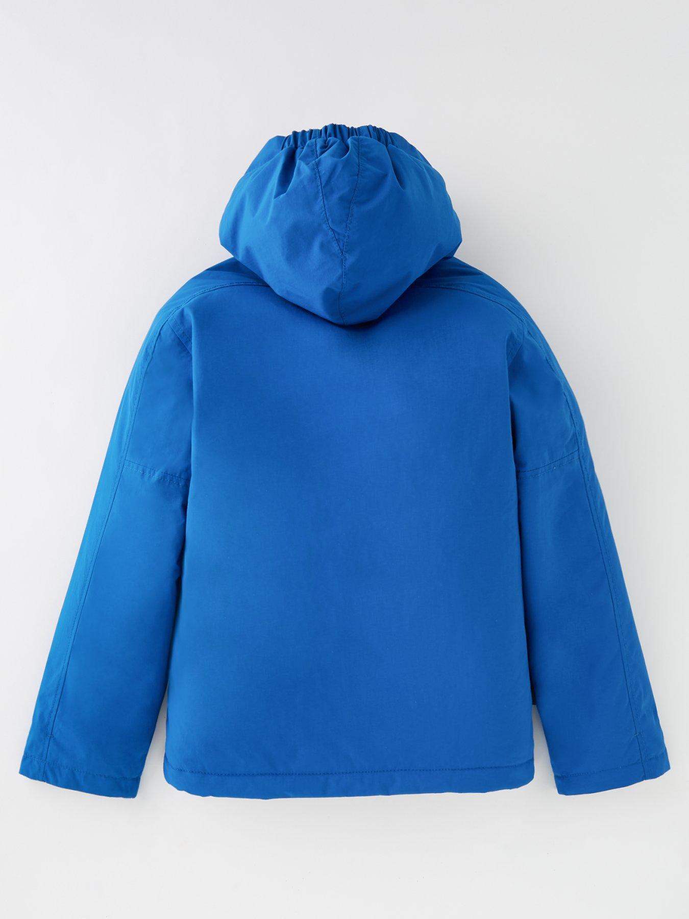  image of napapijri-napapirjri-rainforest-kids-insulated-overhead-anorak-blue