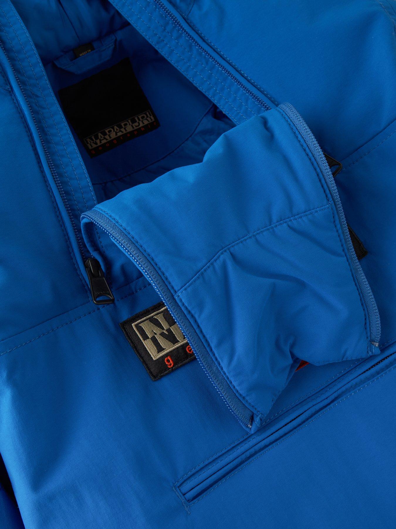  image of napapijri-napapirjri-rainforest-kids-insulated-overhead-anorak-blue