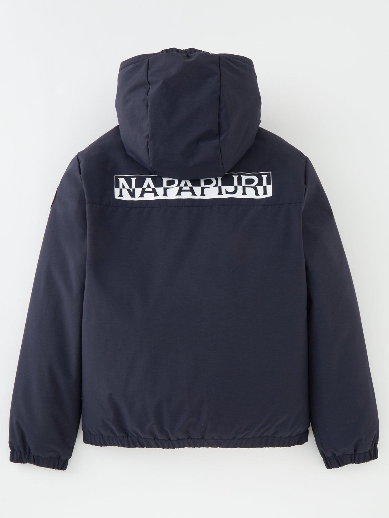 back image of napapijri-napapirjri-scott-kids-layered-down-jacket-blue