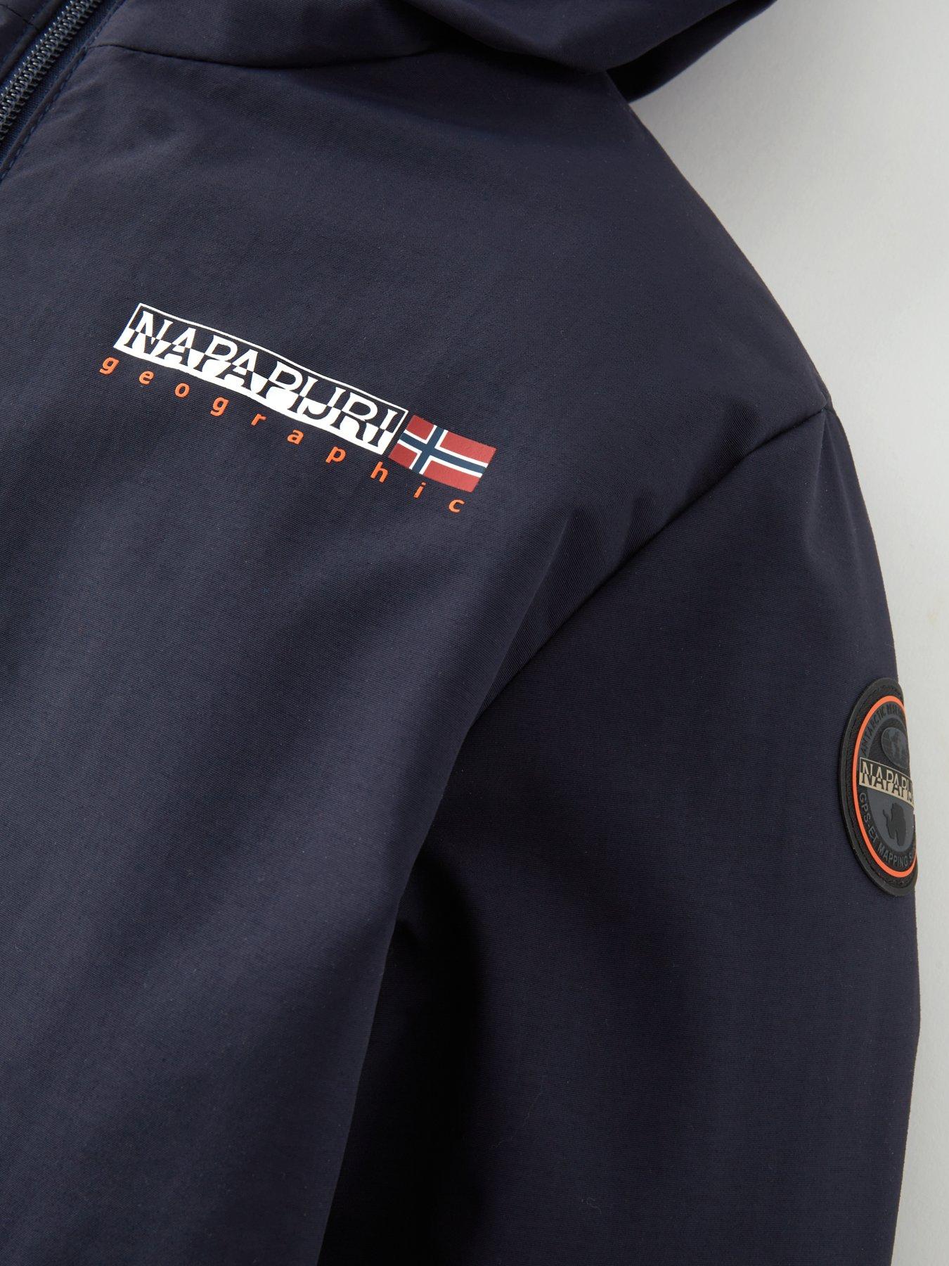  image of napapijri-napapirjri-scott-kids-layered-down-jacket-blue