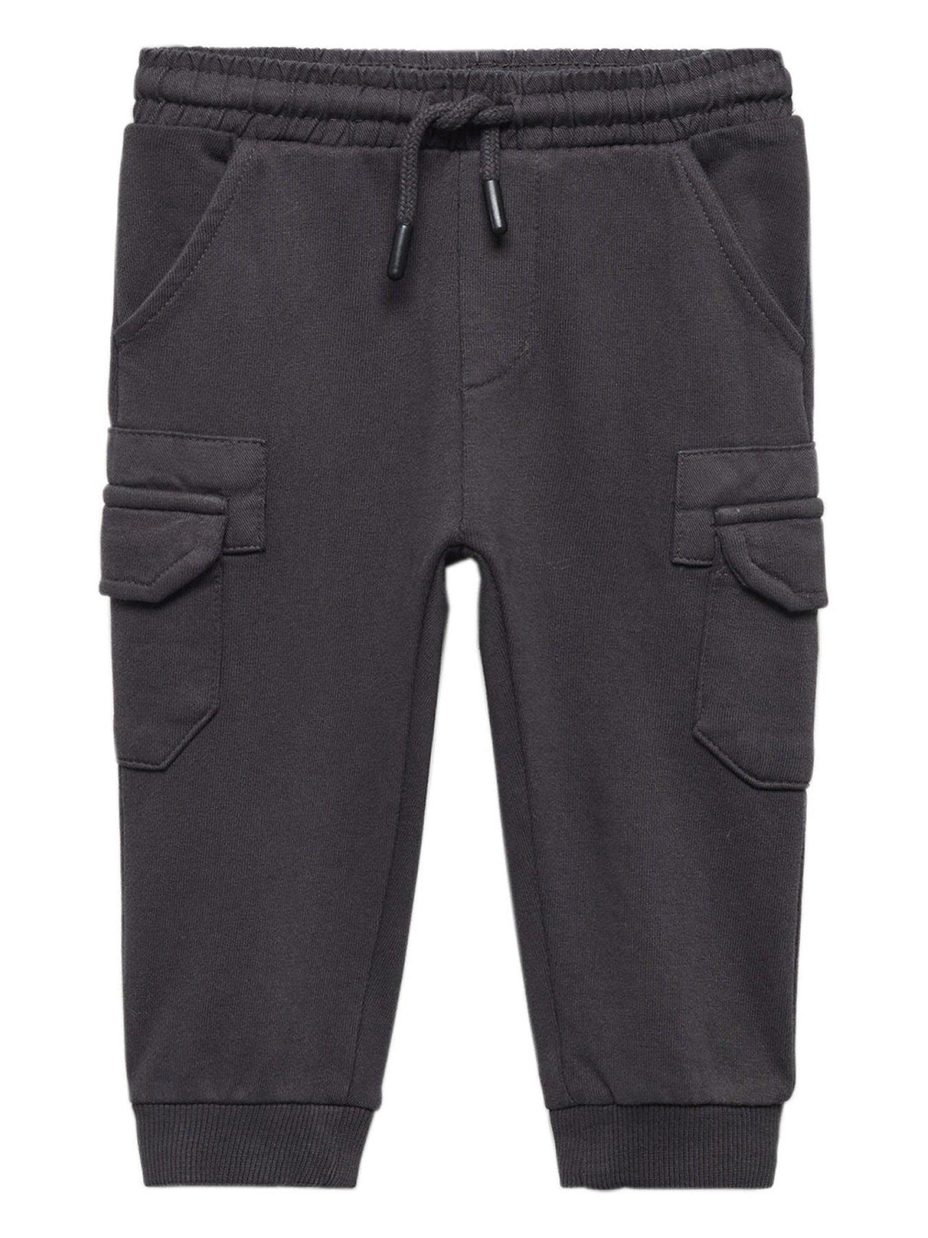 mango-younger-boys-cargo-joggers-dark-grey