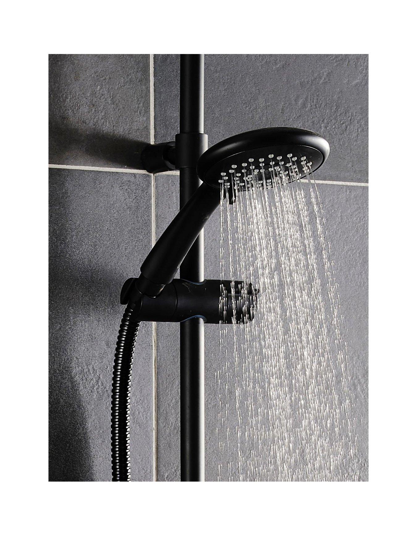 triton-8000-duraflow-five-spray-shower-head-matte-black