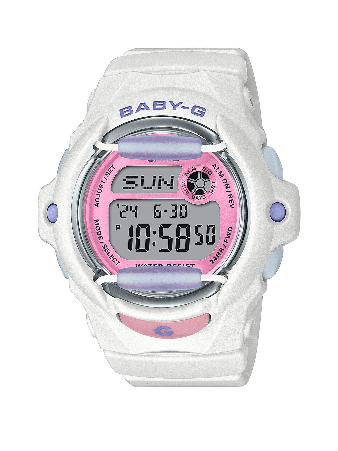 Casio Baby-G BG-169PB-7ER White/Pink Ladies Watch Littlewoods