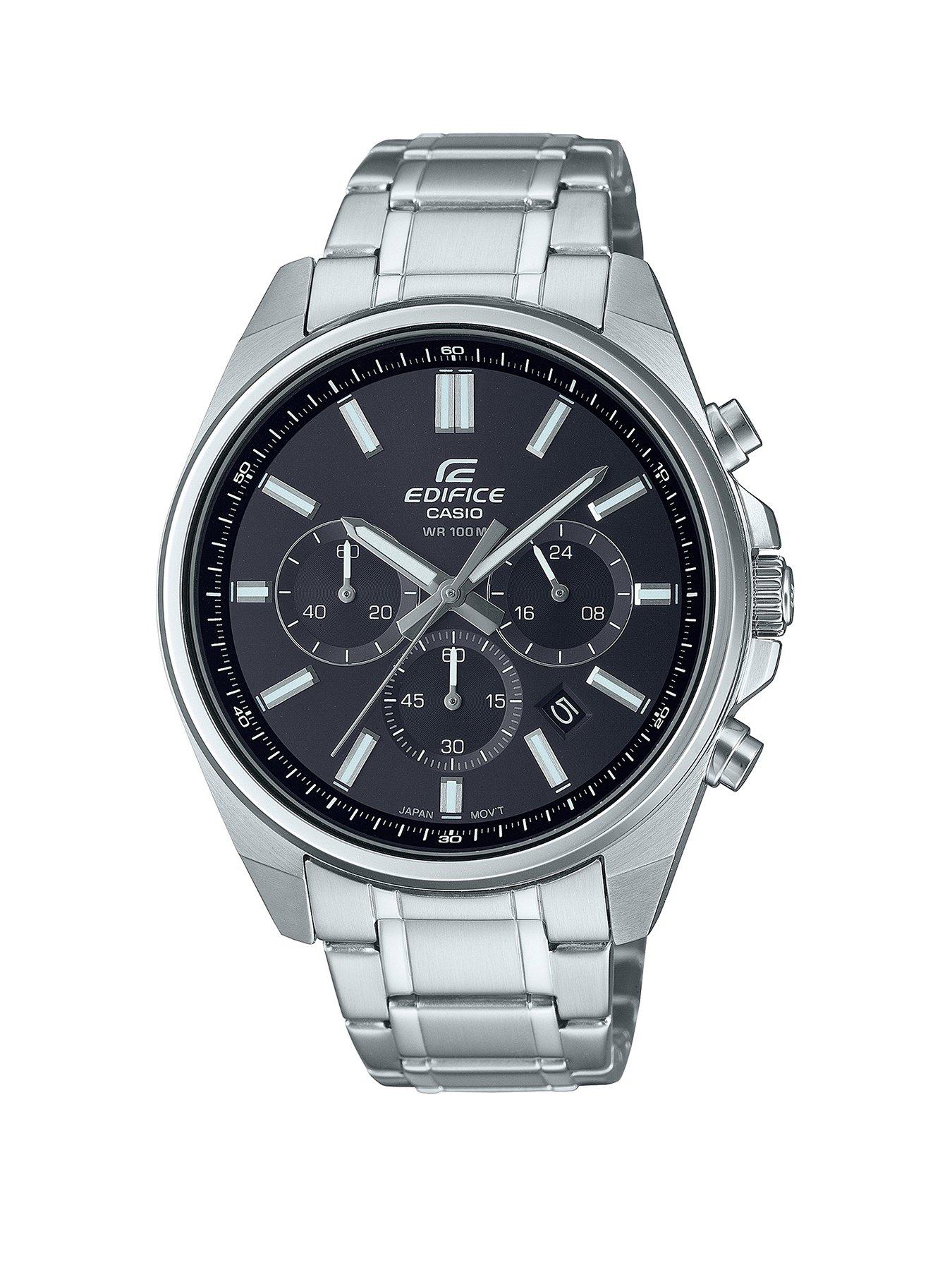 undefined Chronograph Stainless Steel Watch - Black