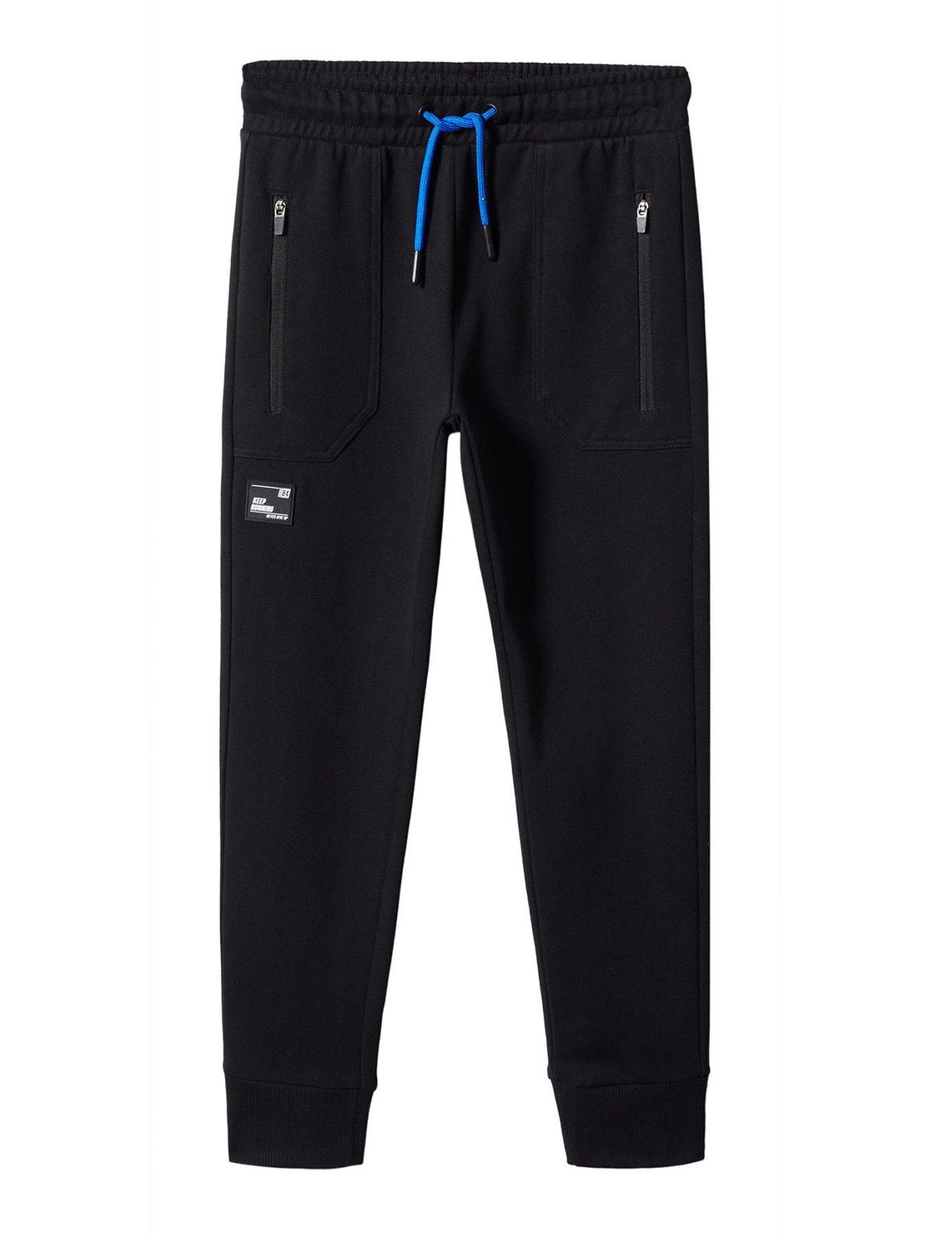 mango-boys-joggers-black