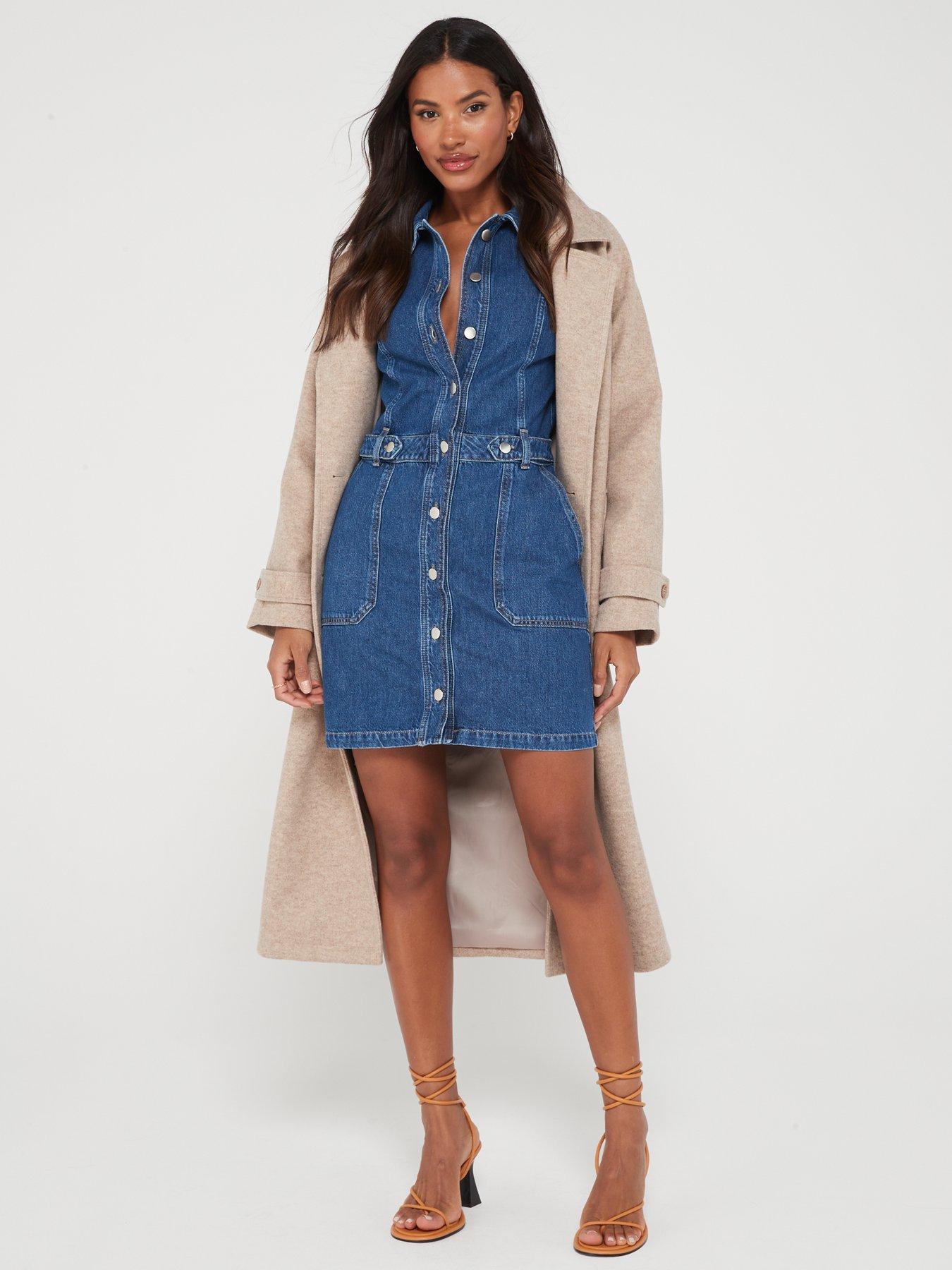 Very denim sale dress