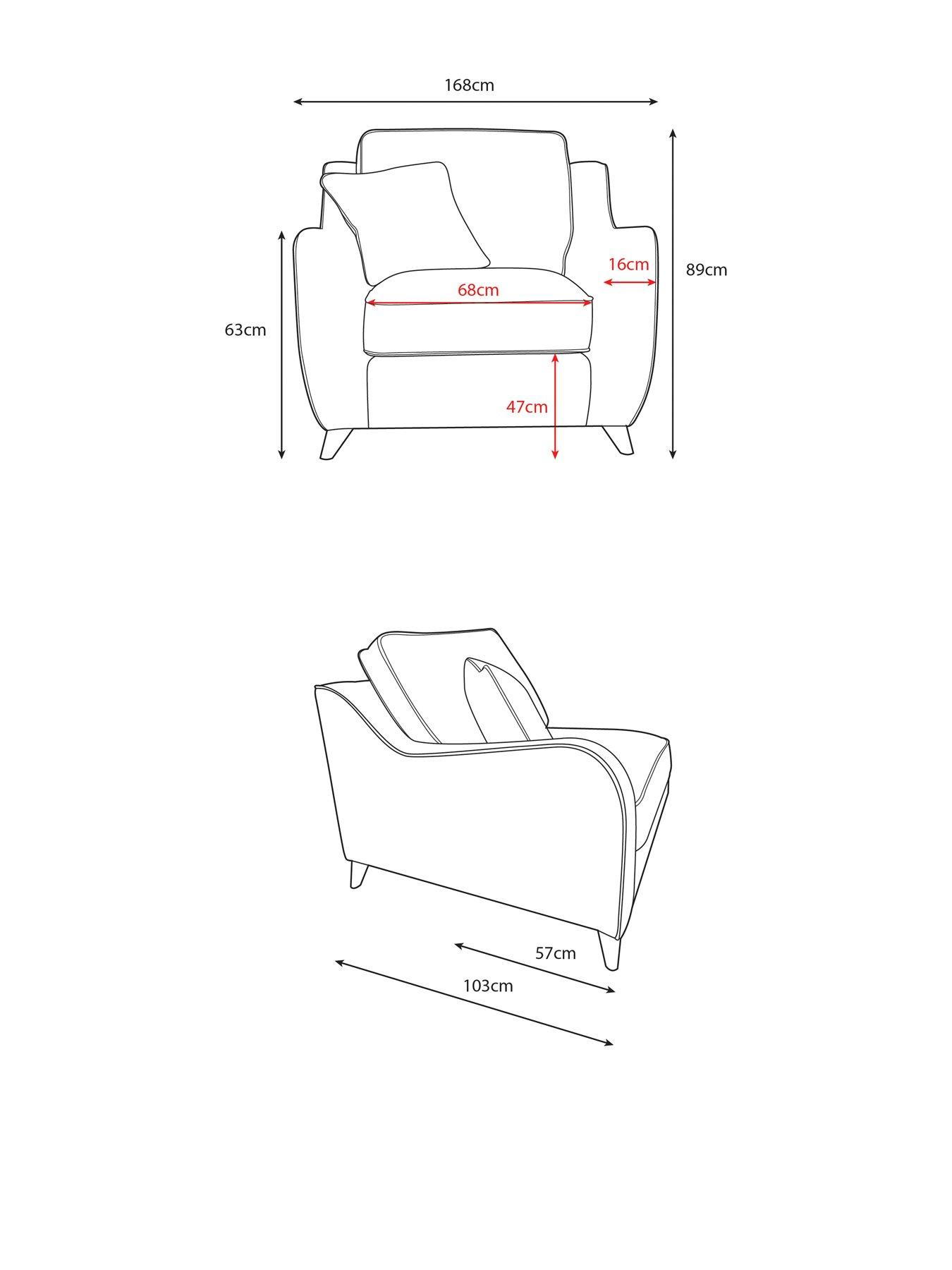  image of very-home-verity-fabric-armchairnbsp--made-to-order-in-the-uk