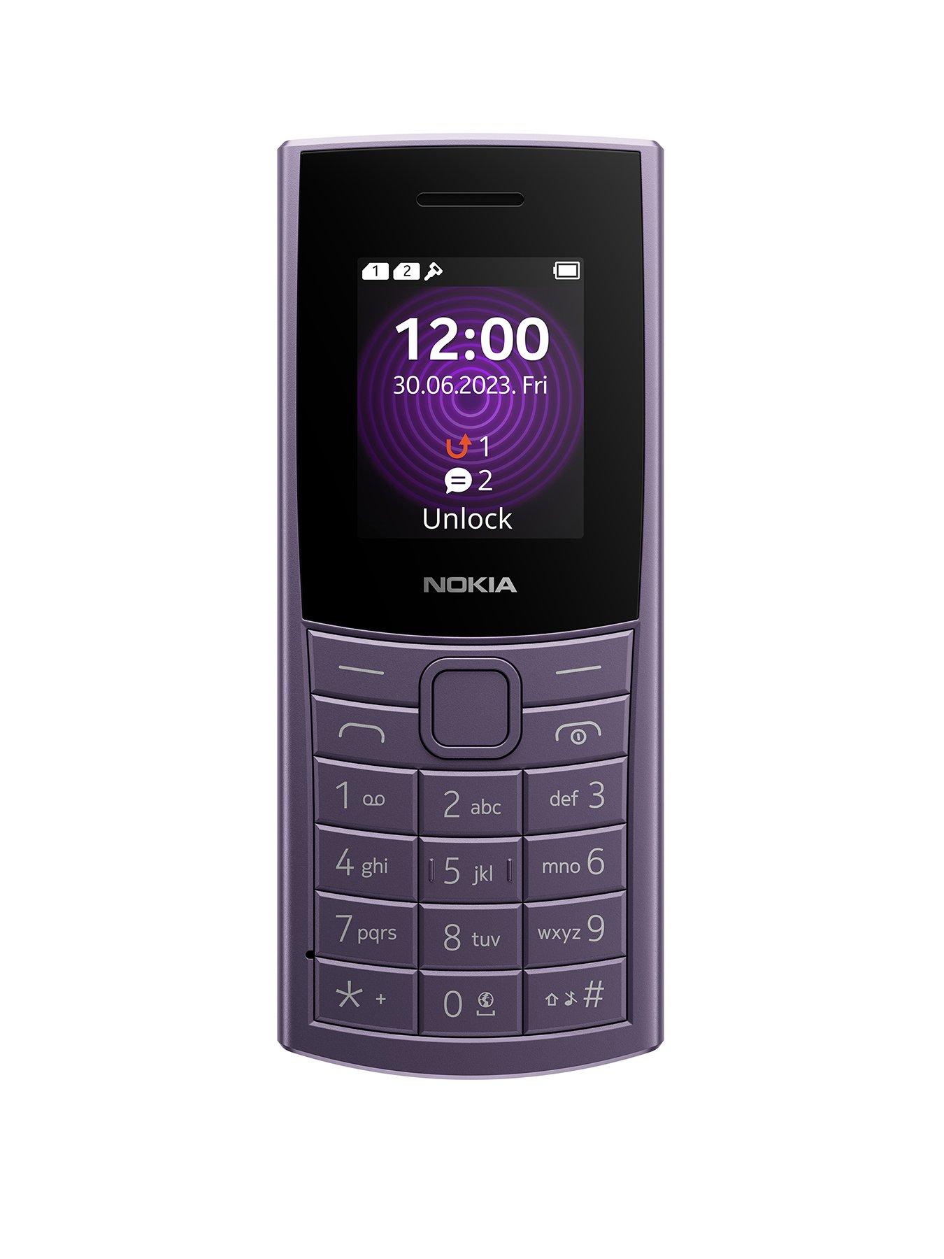 Image 2 of 7 of Nokia 110 4G, Dual SIM&nbsp;- Purple