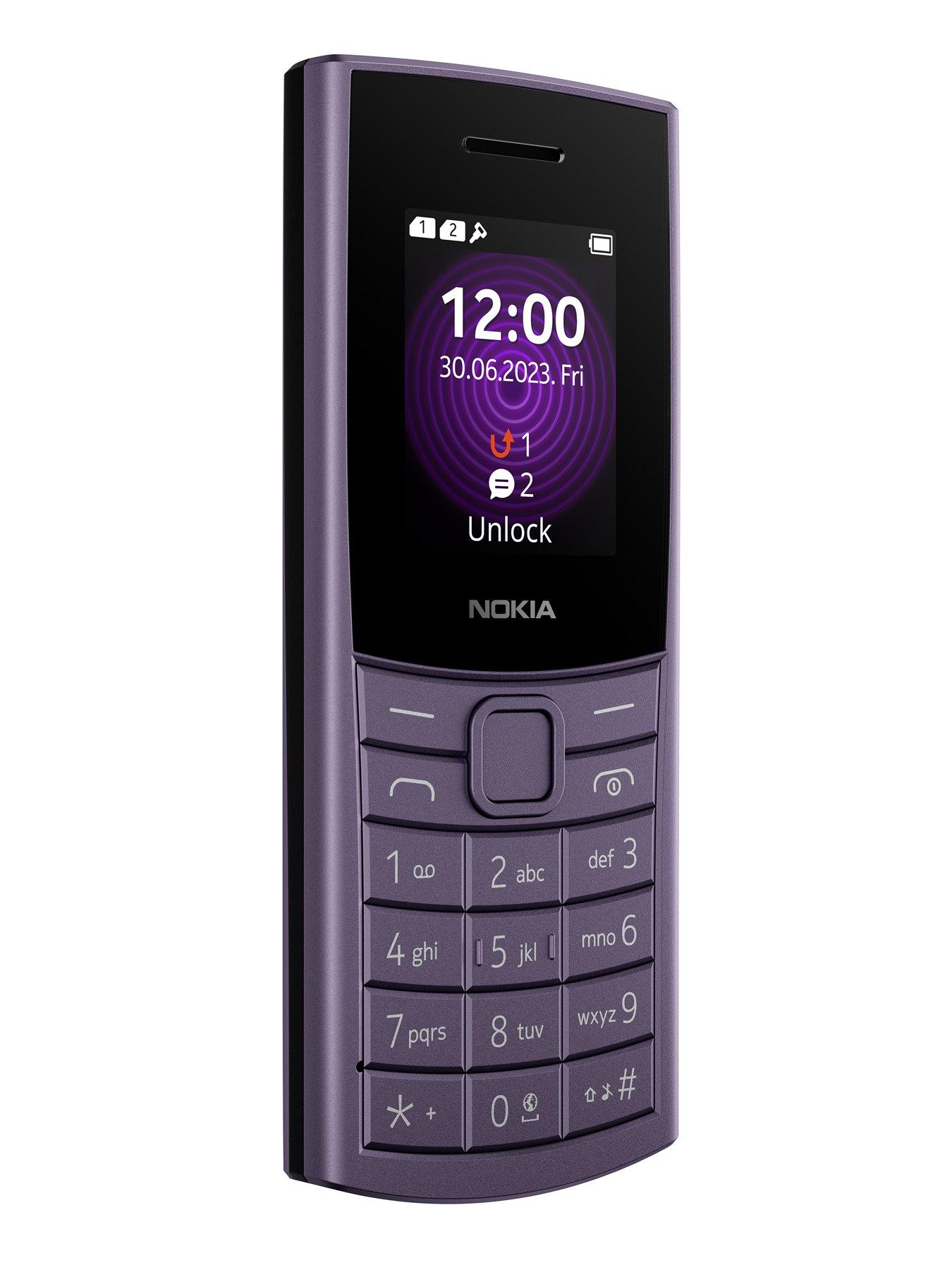 Image 4 of 7 of Nokia 110 4G, Dual SIM&nbsp;- Purple