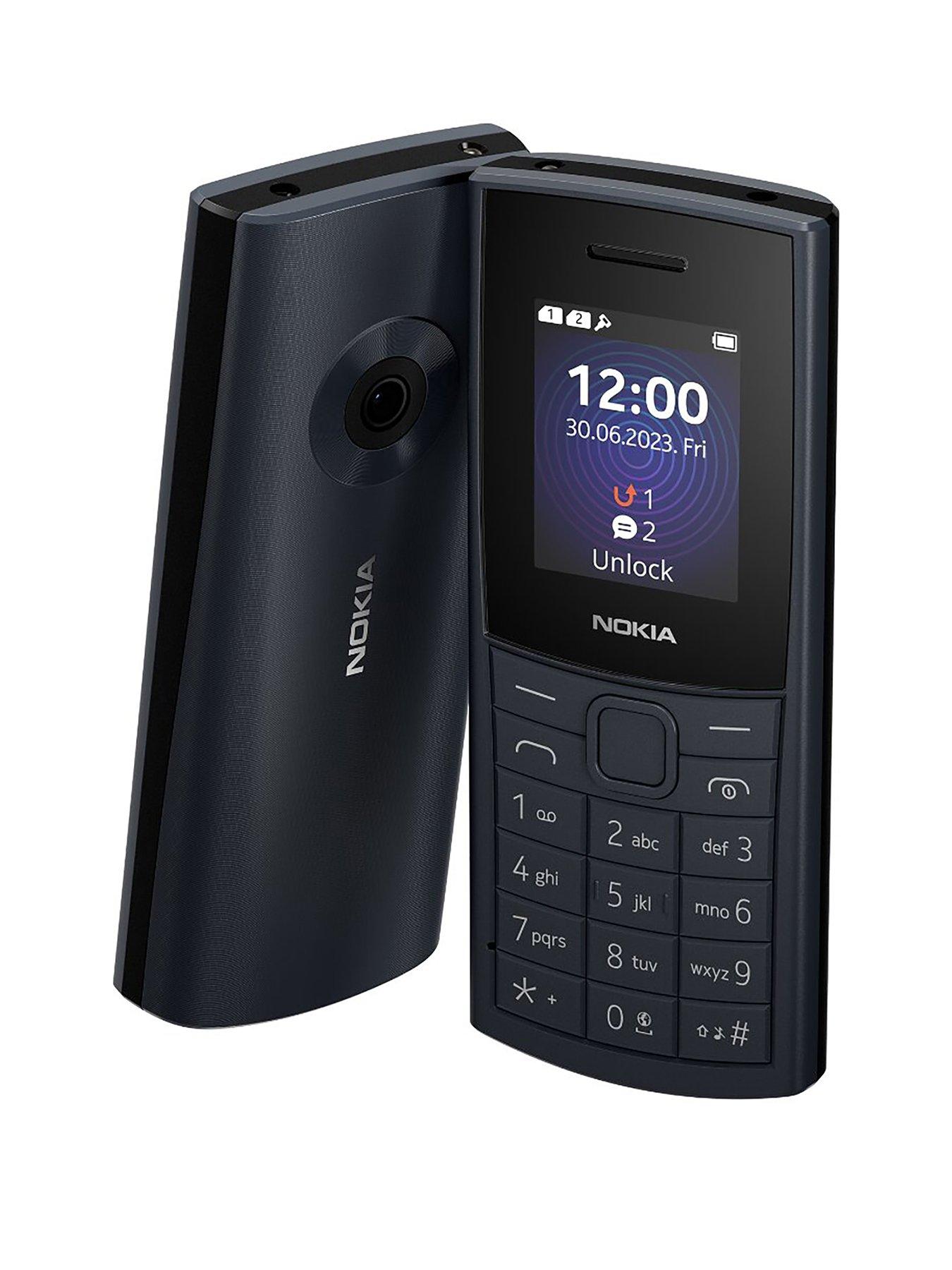 Nokia 110 4G, Dual SIM Mobile - Blue