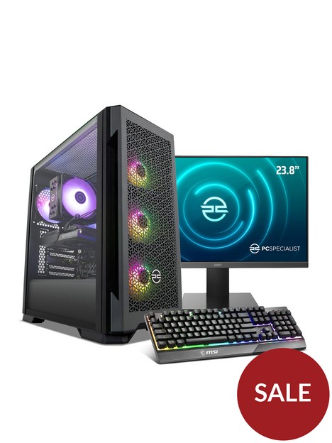 pcspecialist-cypher-g50r-gaming-desktopnbspbundle-geforcenbsprtx-3050nbspintel-core-i5nbsp16gb-ram-1tb-ssd-with-24in-monitor-gaming-keyboard-and-mouse