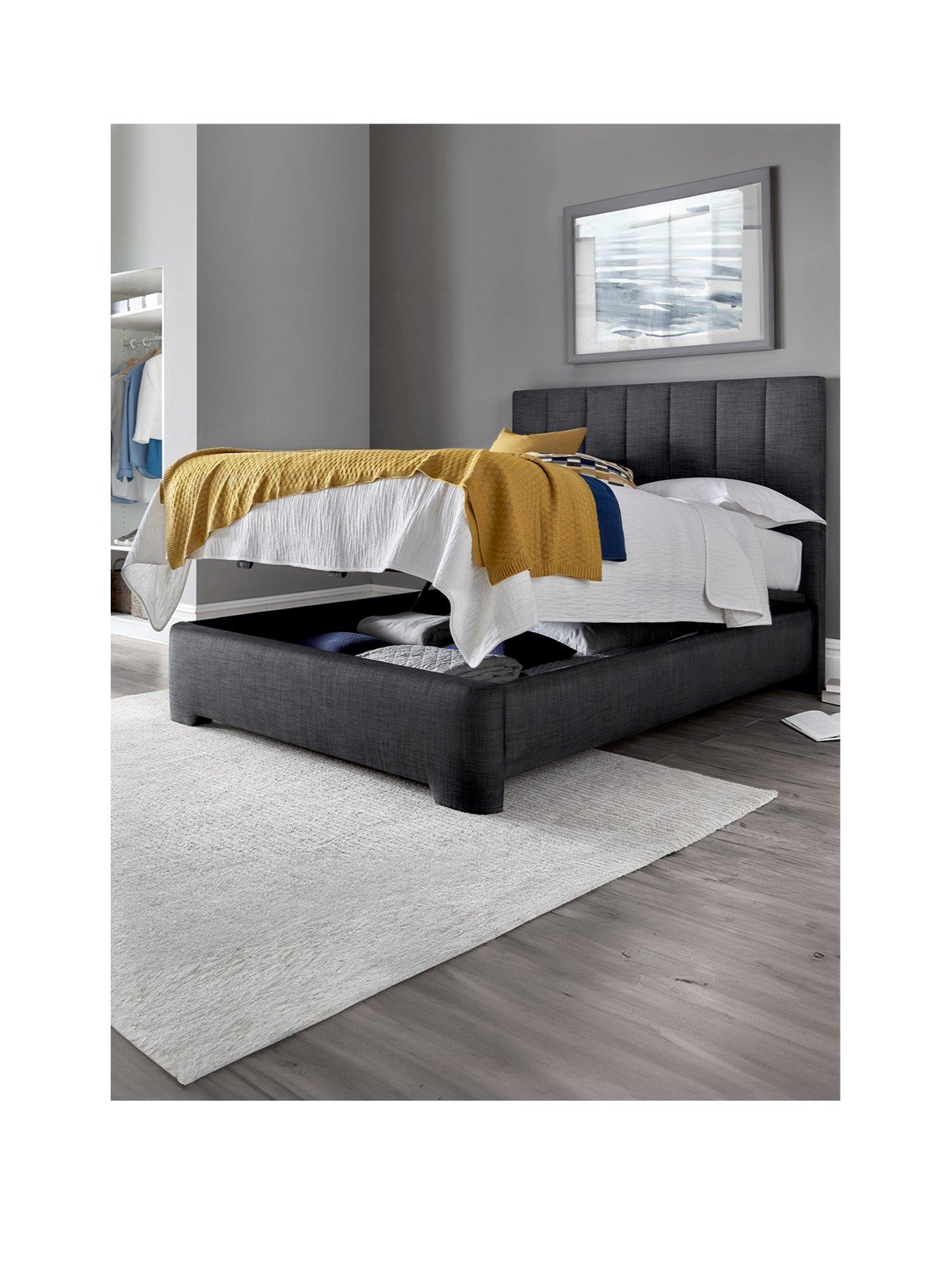 Image 2 of 7 of The Very Collection Ravena End Lift Up Ottoman Storage Bed With Airsprung Mattress Offer (Buy &amp; SAVE!)