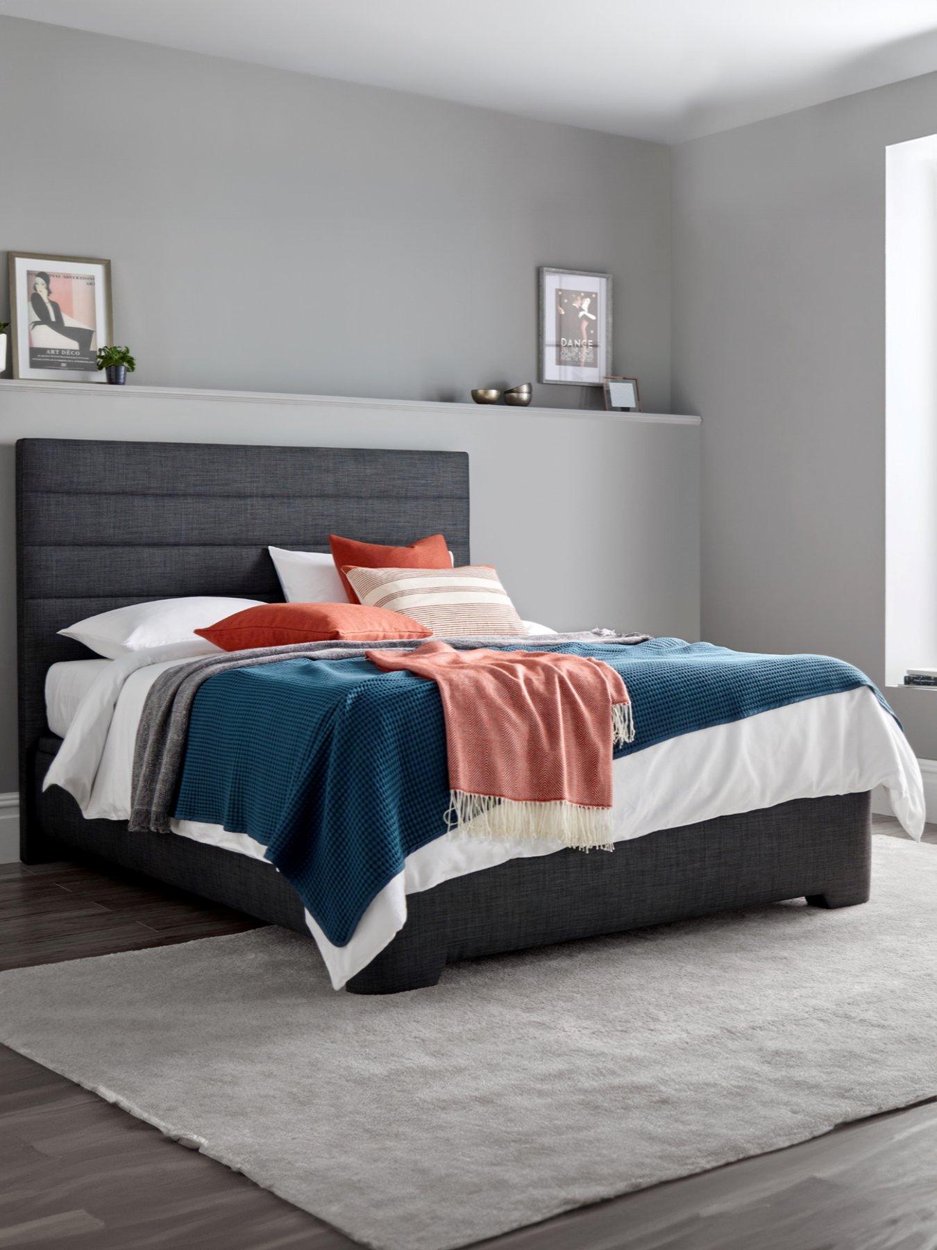 Very Home Sona End Lift Up Ottoman Storage Bed with Airsprung Mattress Options (Buy  &  SAVE!)