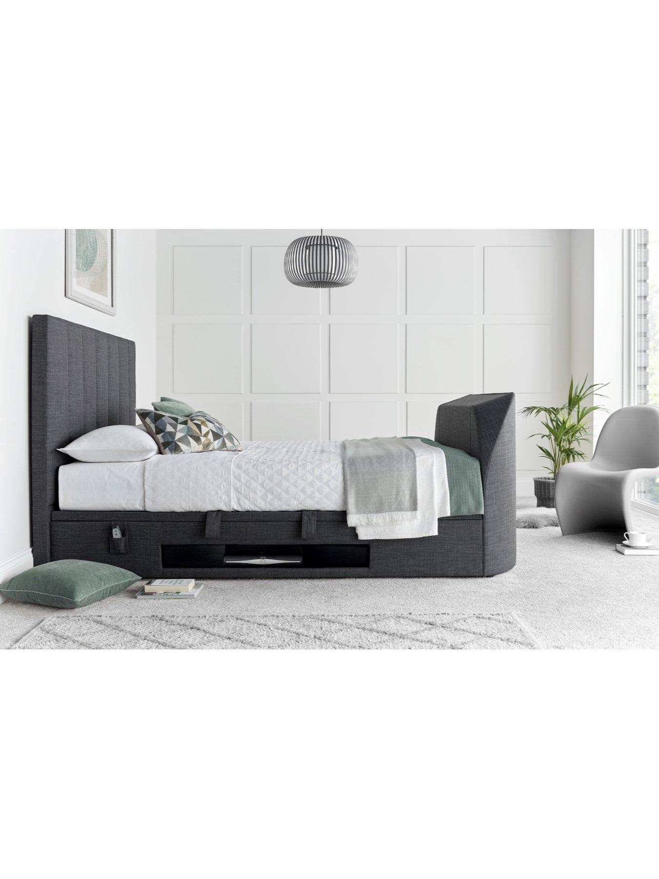The Very Collection Anderson TV Side Lift Up Ottoman Storage Bed with Airsprung Mattress Options (Buy  &  SAVE!)