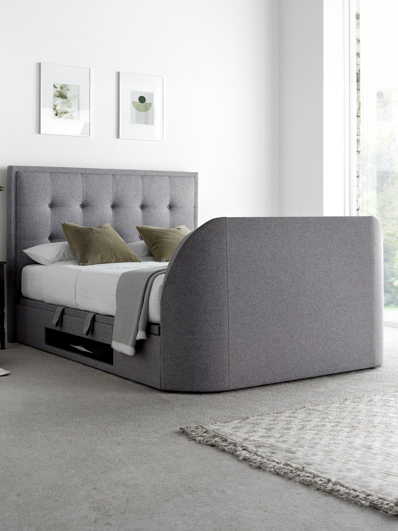 The Very Collection Lilly TV Side Lift Up Ottoman Storage Bed with Airsprung Mattress Options (Buy  &  SAVE!)