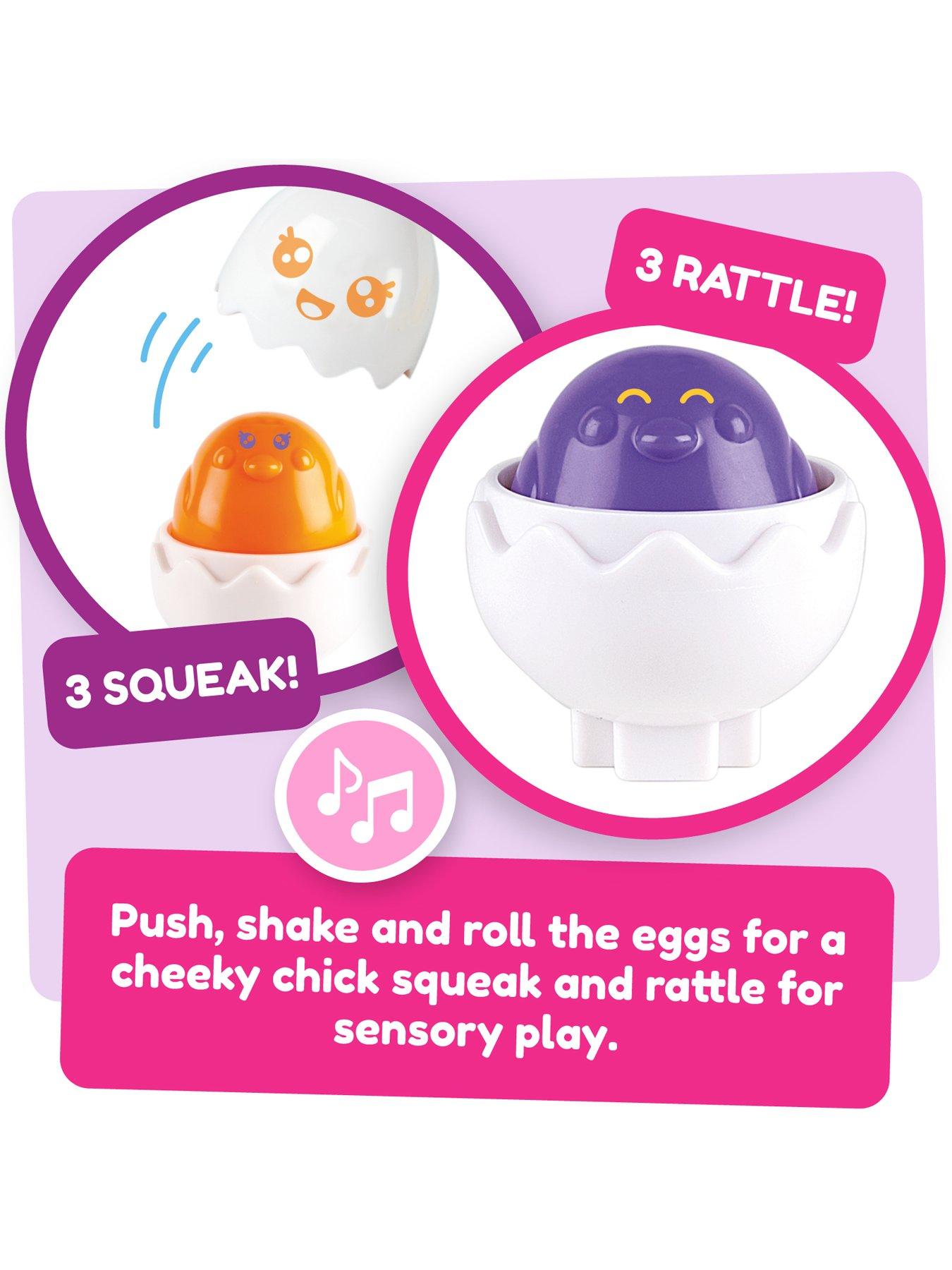 Image 5 of 6 of Tomy Hide &amp; Squeak Eggs - Larger Activity Toy
