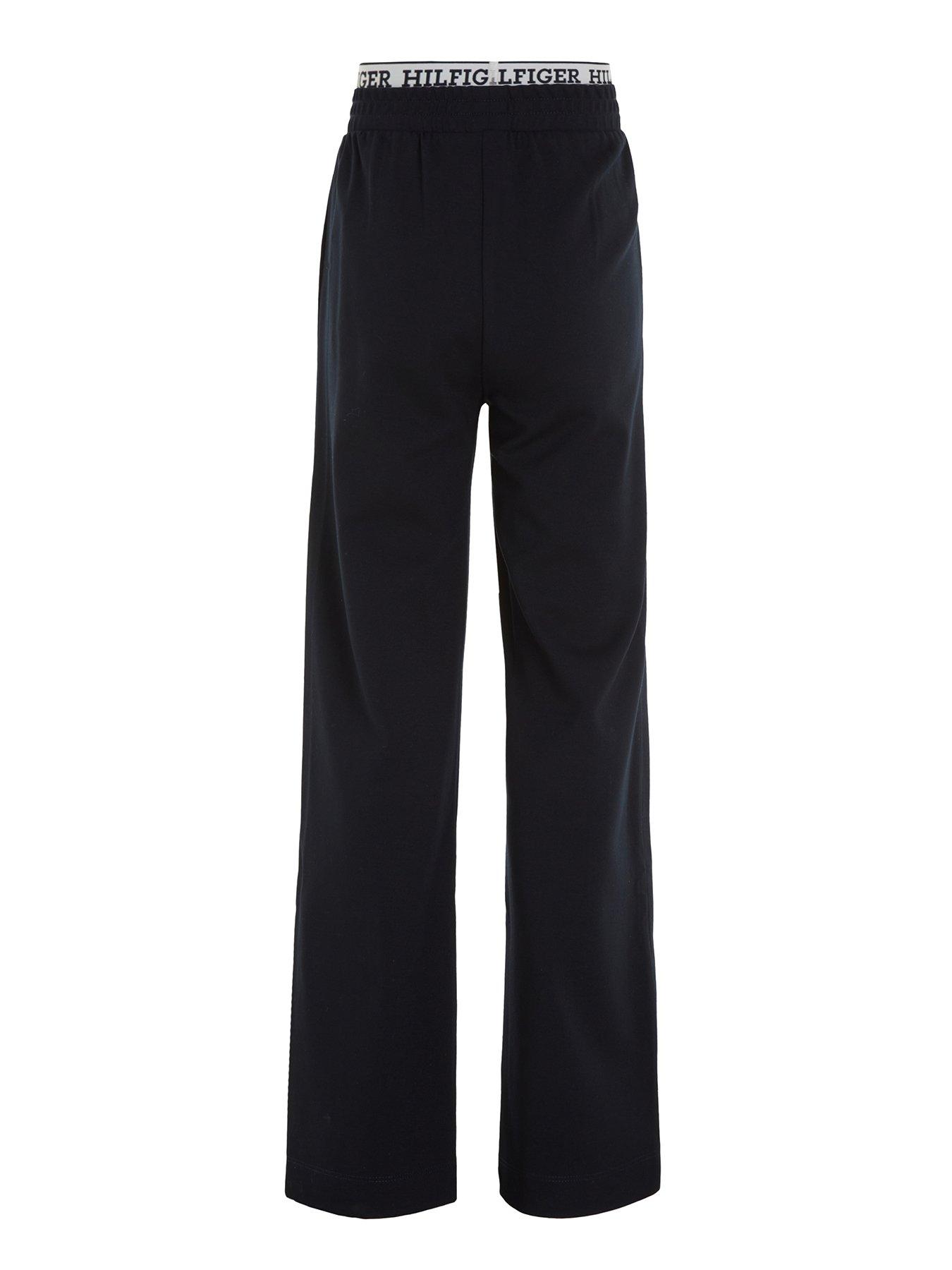 New Look 915 Girls Black Jersey Cuffed Joggers