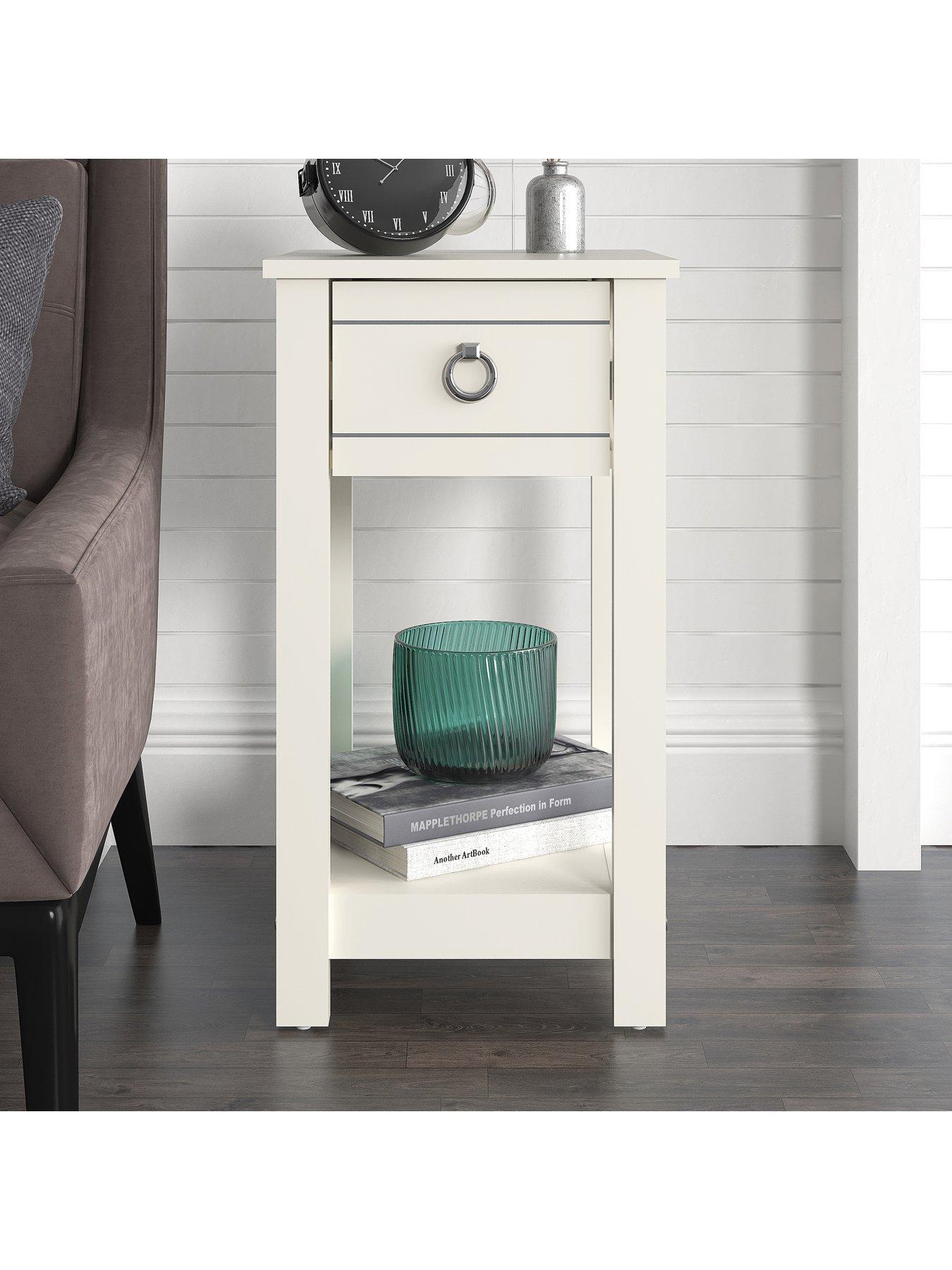 GFW Clovelly Side Table Ivory