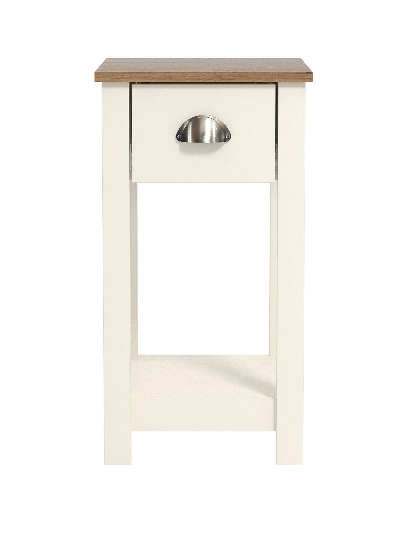 GFW Dawlish Side Table Ivory
