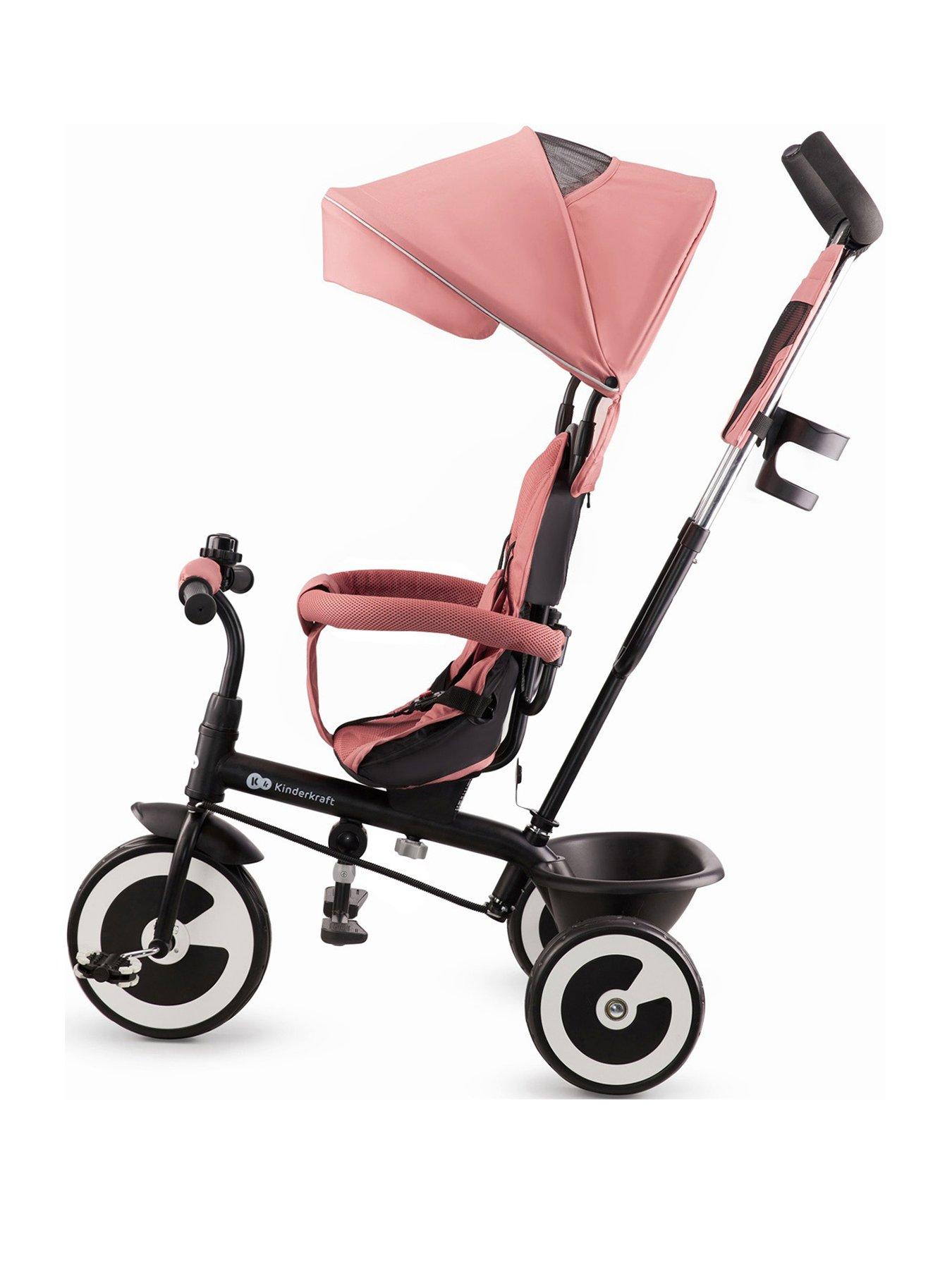 Image 2 of 8 of Kinderkraft ASTON Tricycle - Rose Pink